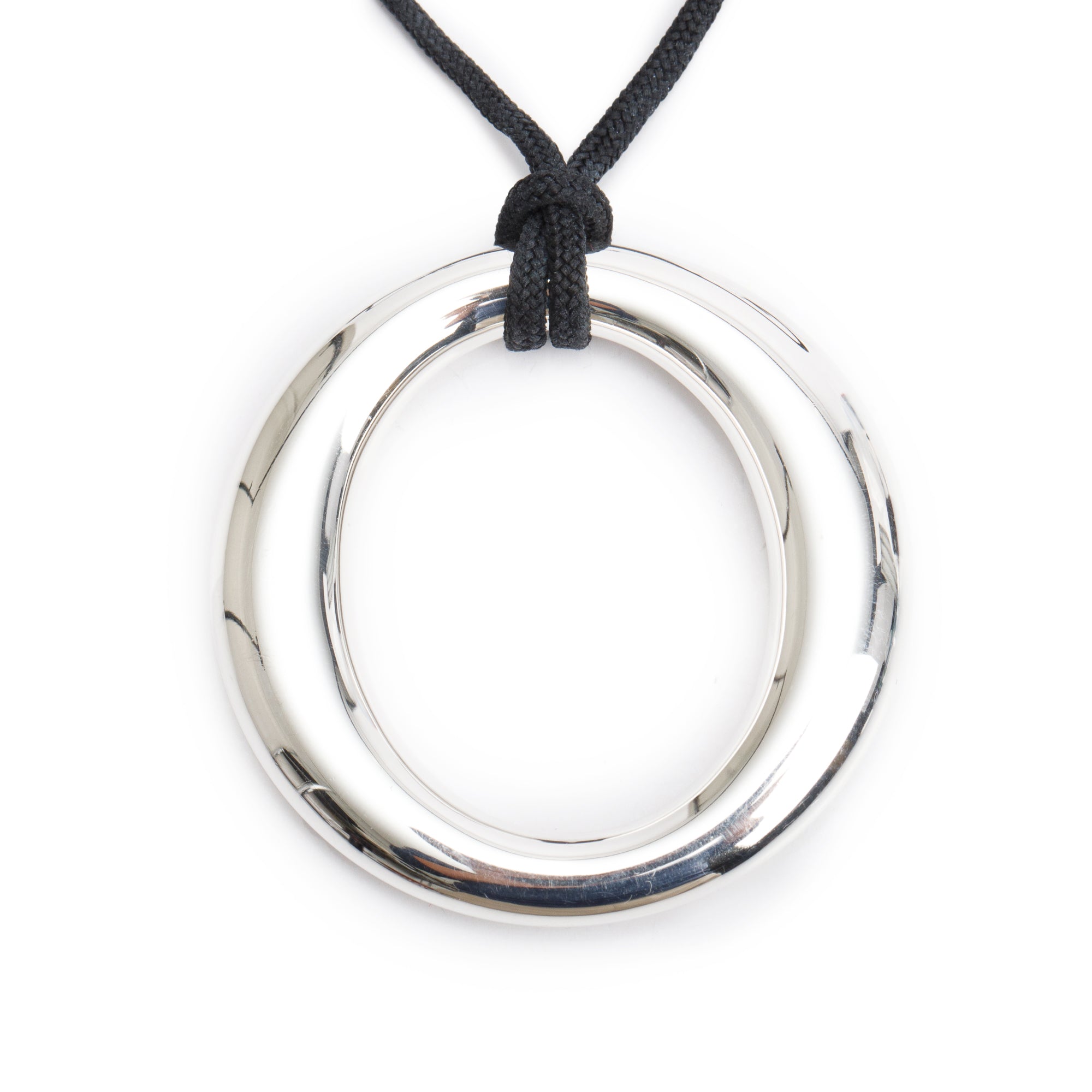 Tiffany & Co. Elsa Peretti Sterling Silver Sevillana Pendant Necklace