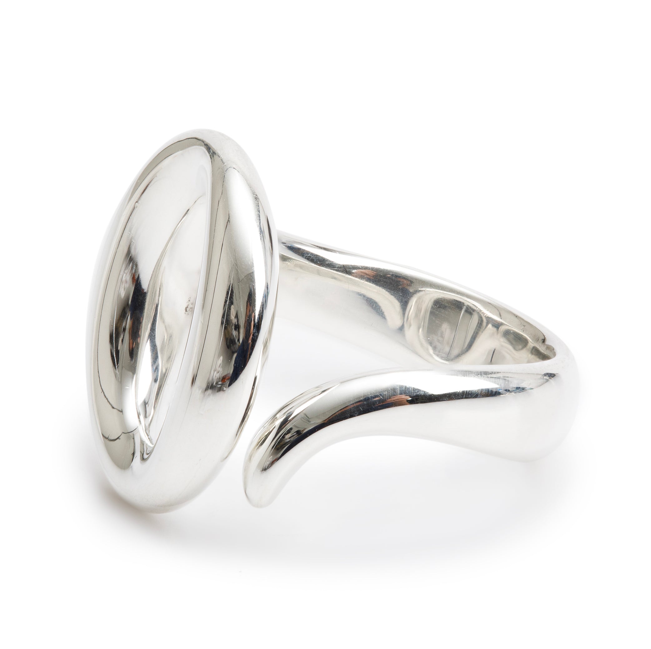 Tiffany & Co. Elsa Peretti Sterling Silver Sevillana Ring, Size 7