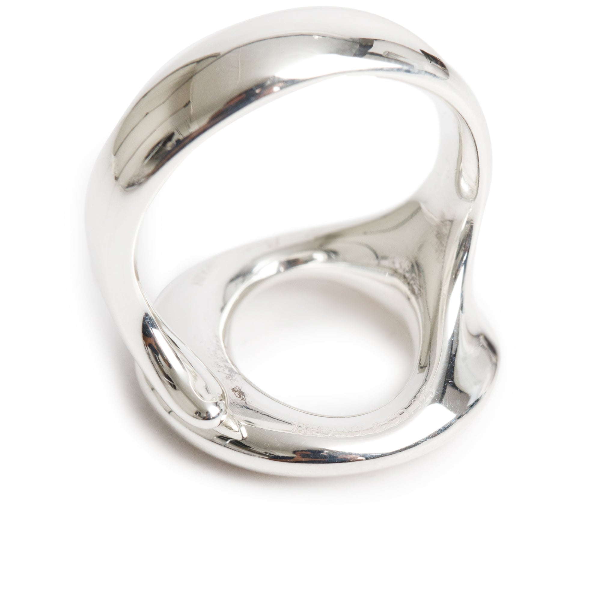 Tiffany & Co. Elsa Peretti Sterling Silver Sevillana Ring, Size 7