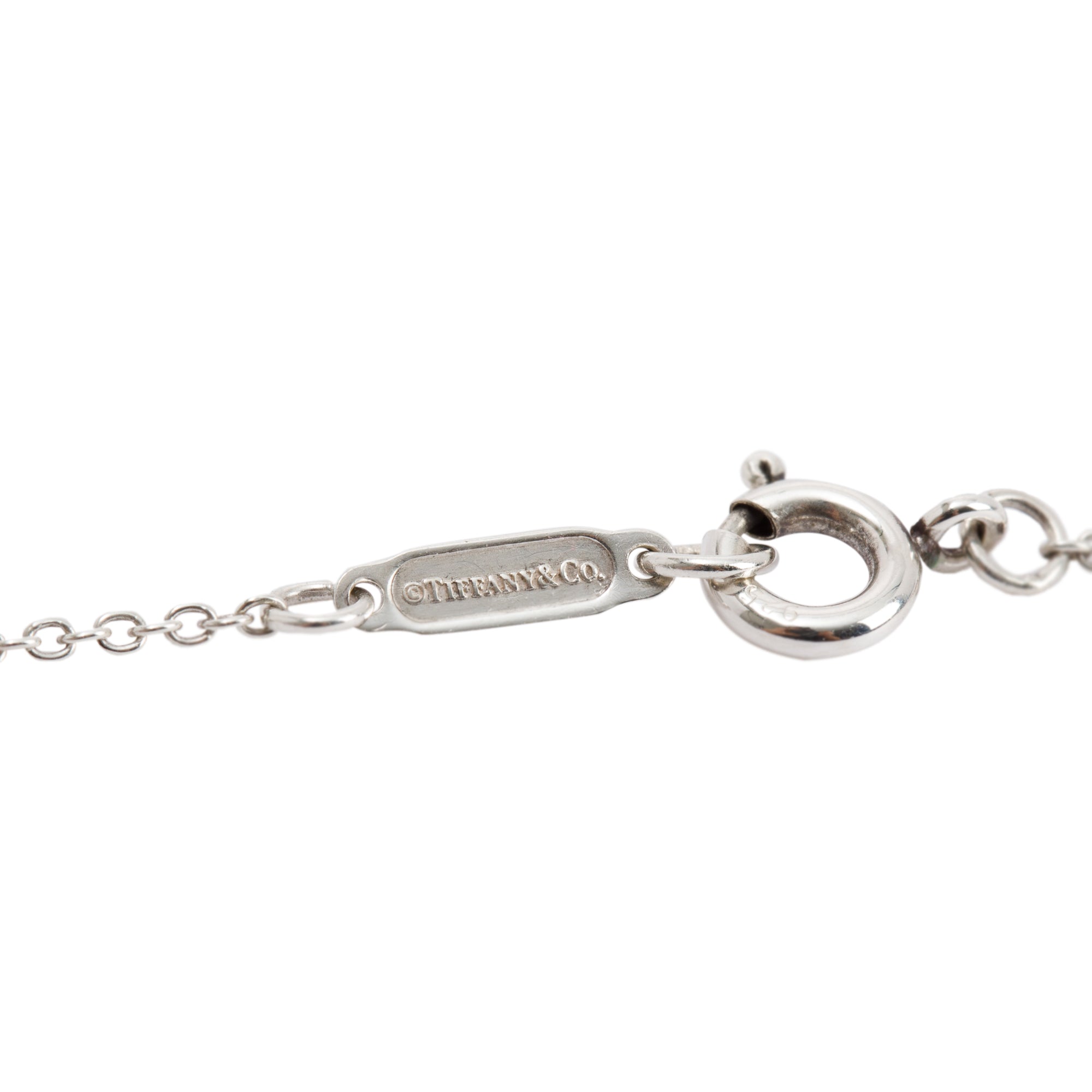 Tiffany & Co. Large Atlas Open Pendant Necklace