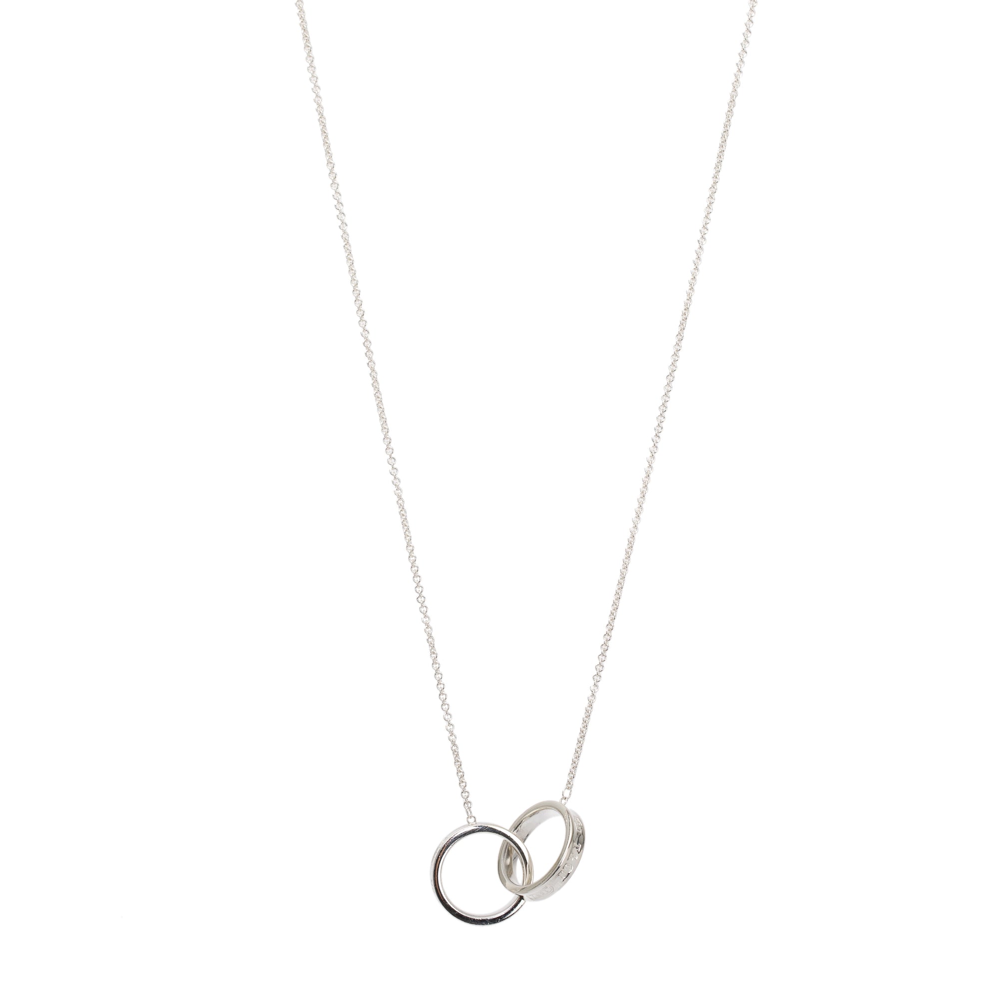 Tiffany & Co. Medium 1837 Interlocking Circles Pendant Necklace