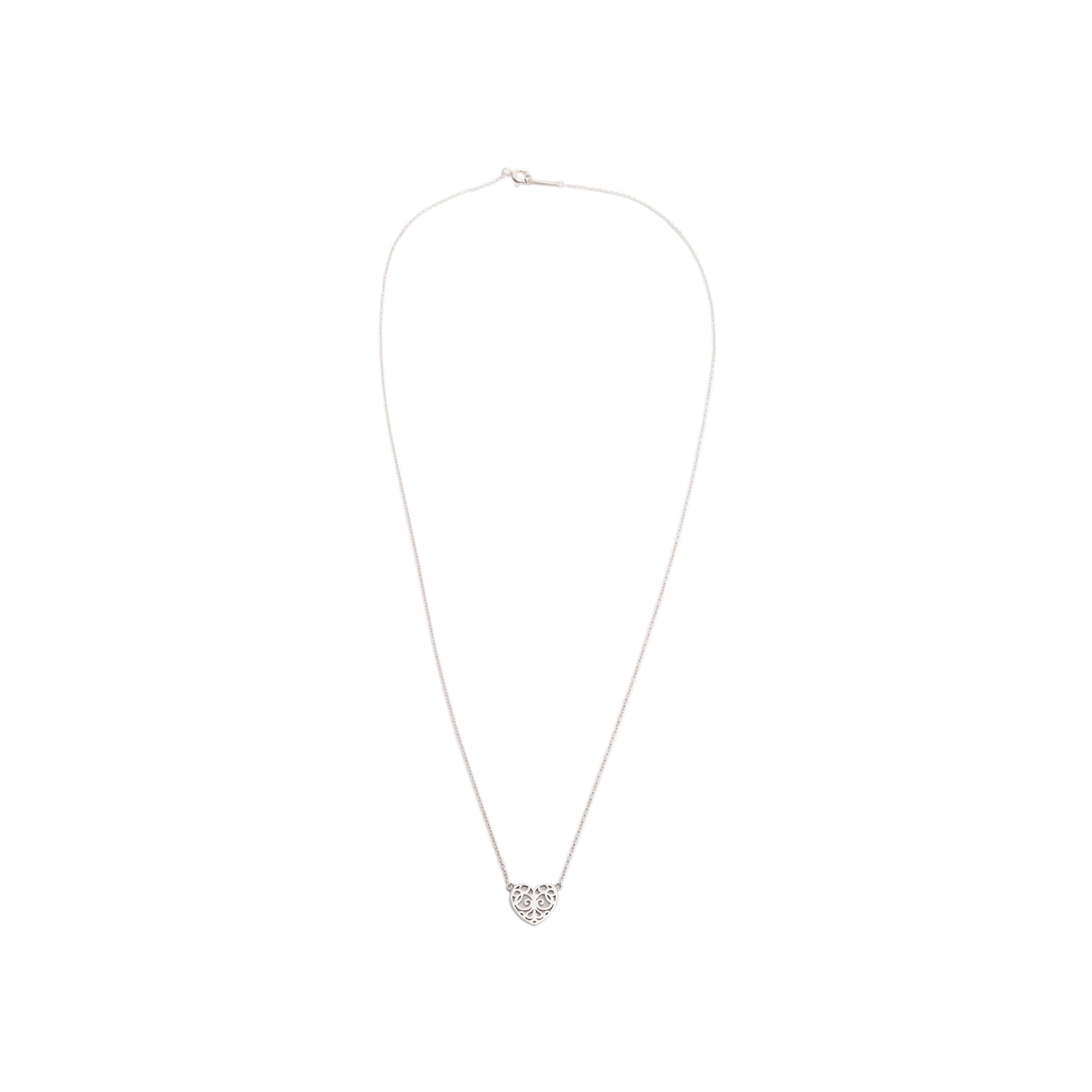 Tiffany & Co. Mini Enchant Heart Pendant Necklace