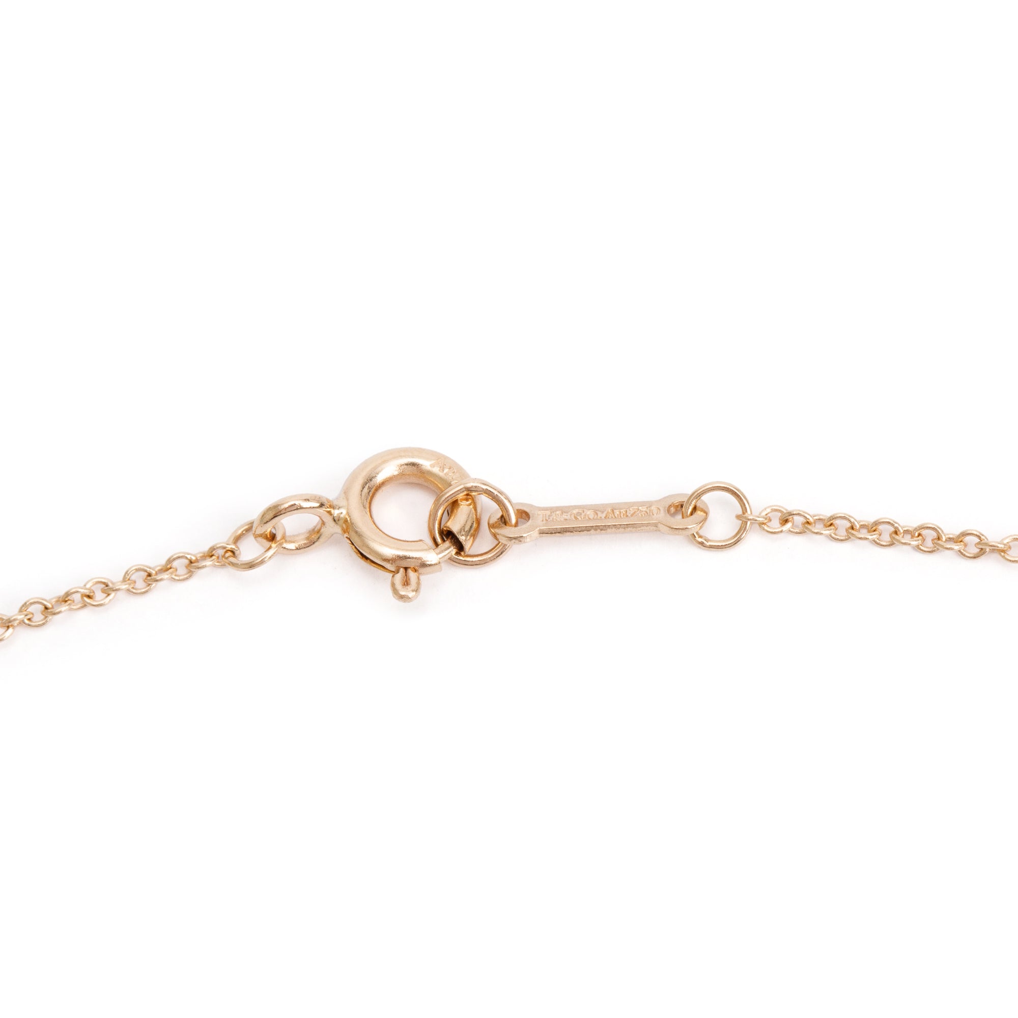 Tiffany & Co. Paloma Picasso 18k Rose Gold Mini Loving Heart Pendant Necklace w/ Box