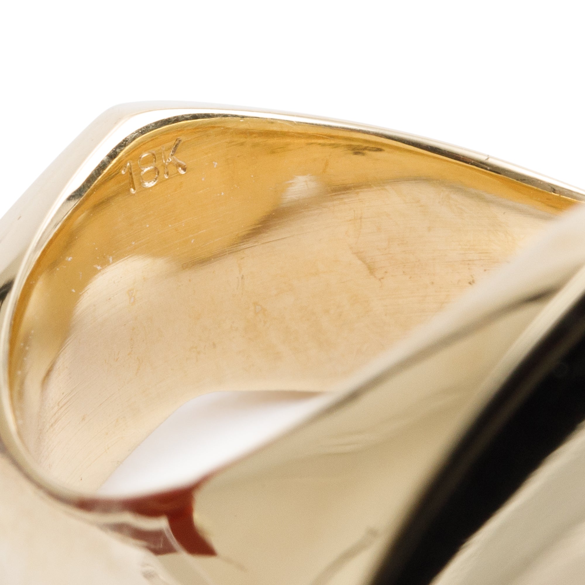 Tiffany & Co. Paloma Picasso 18k Yellow Gold Double Modern Heart Ring, Size 6