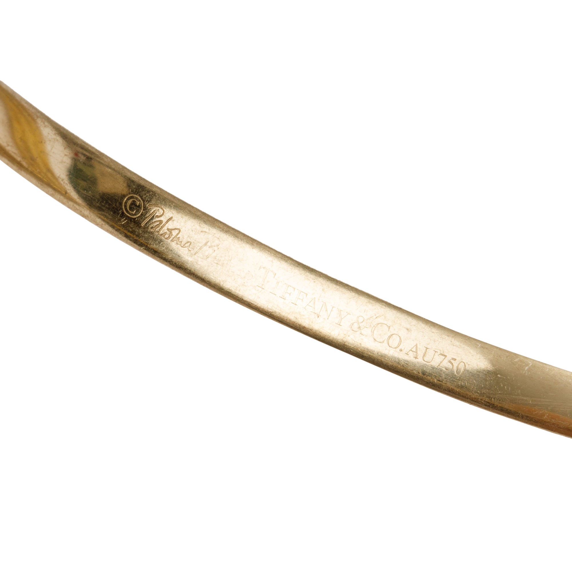 Tiffany & Co. Paloma Picasso 18k Yellow Gold Melody Nine-Bangle Bracelet
