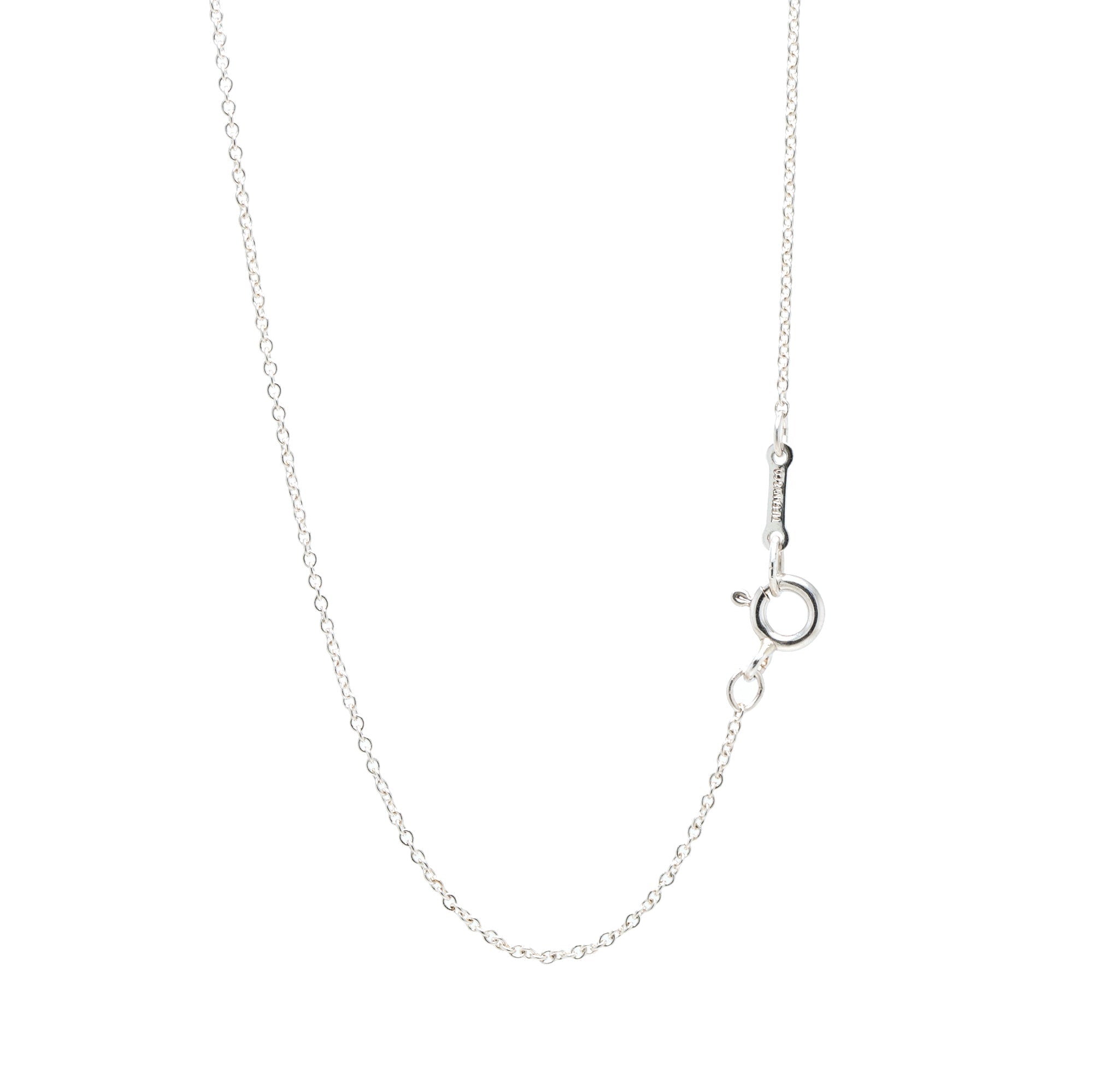 Tiffany & Co. Paloma Picasso Graffiti Small X Pendant Necklace