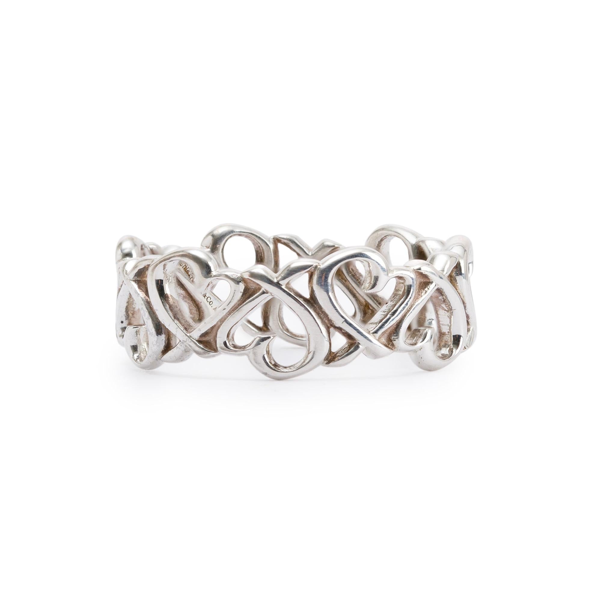 Tiffany & Co. Paloma Picasso Loving Heart Band Ring