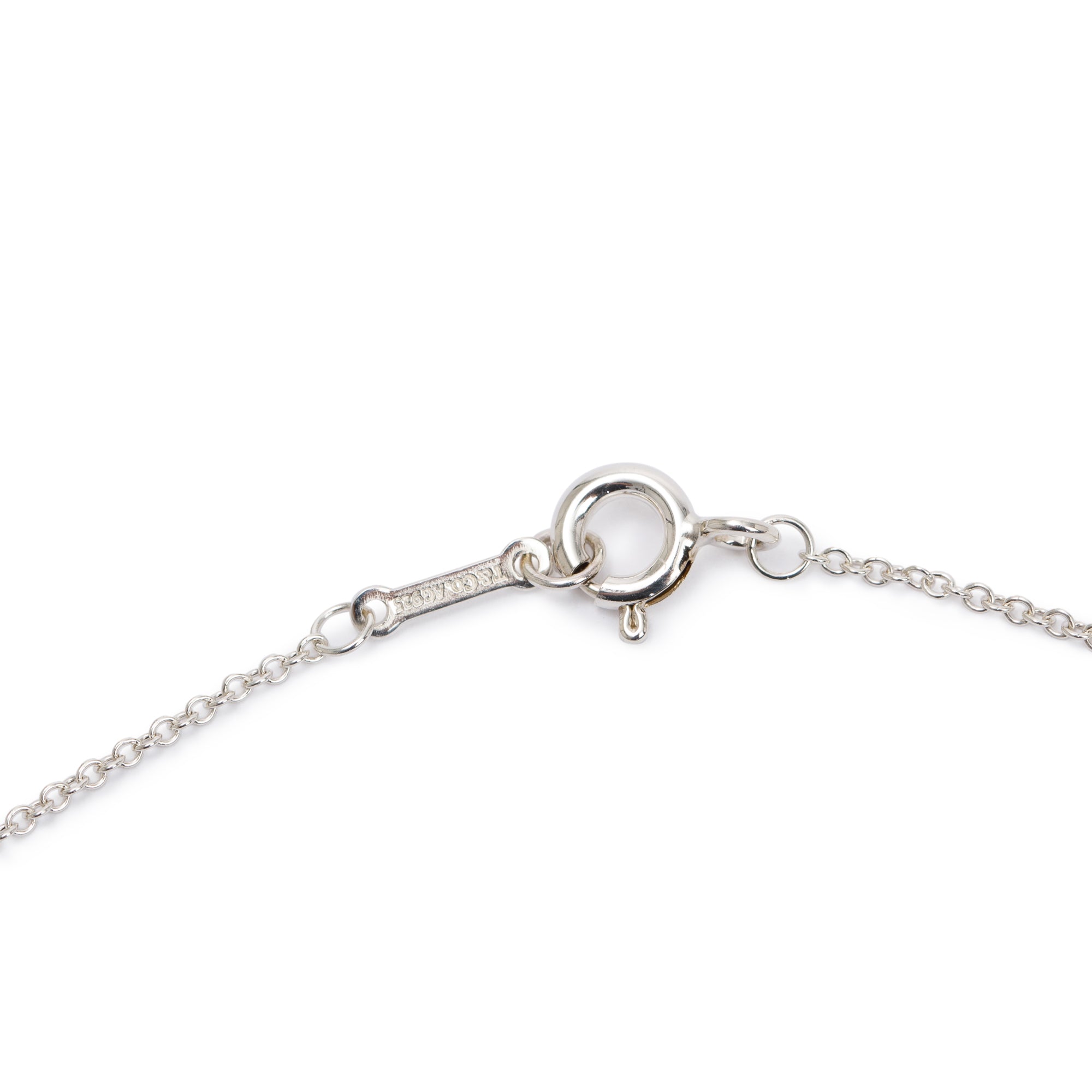 Tiffany & Co. Paloma Picasso Sterling Silver Olive Leaf Vine Pendant Necklace