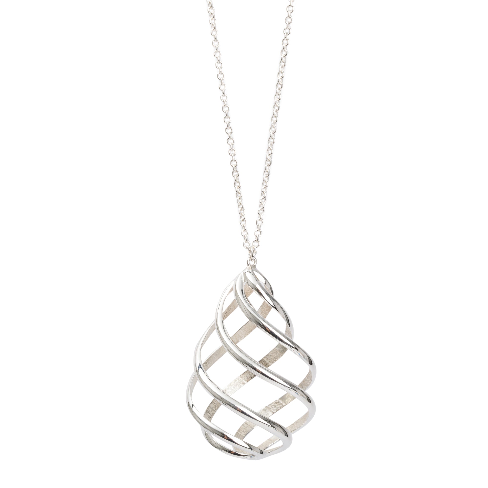 Tiffany & Co. Paloma Picasso Sterling Silver Venezia Luce Pendant Necklace