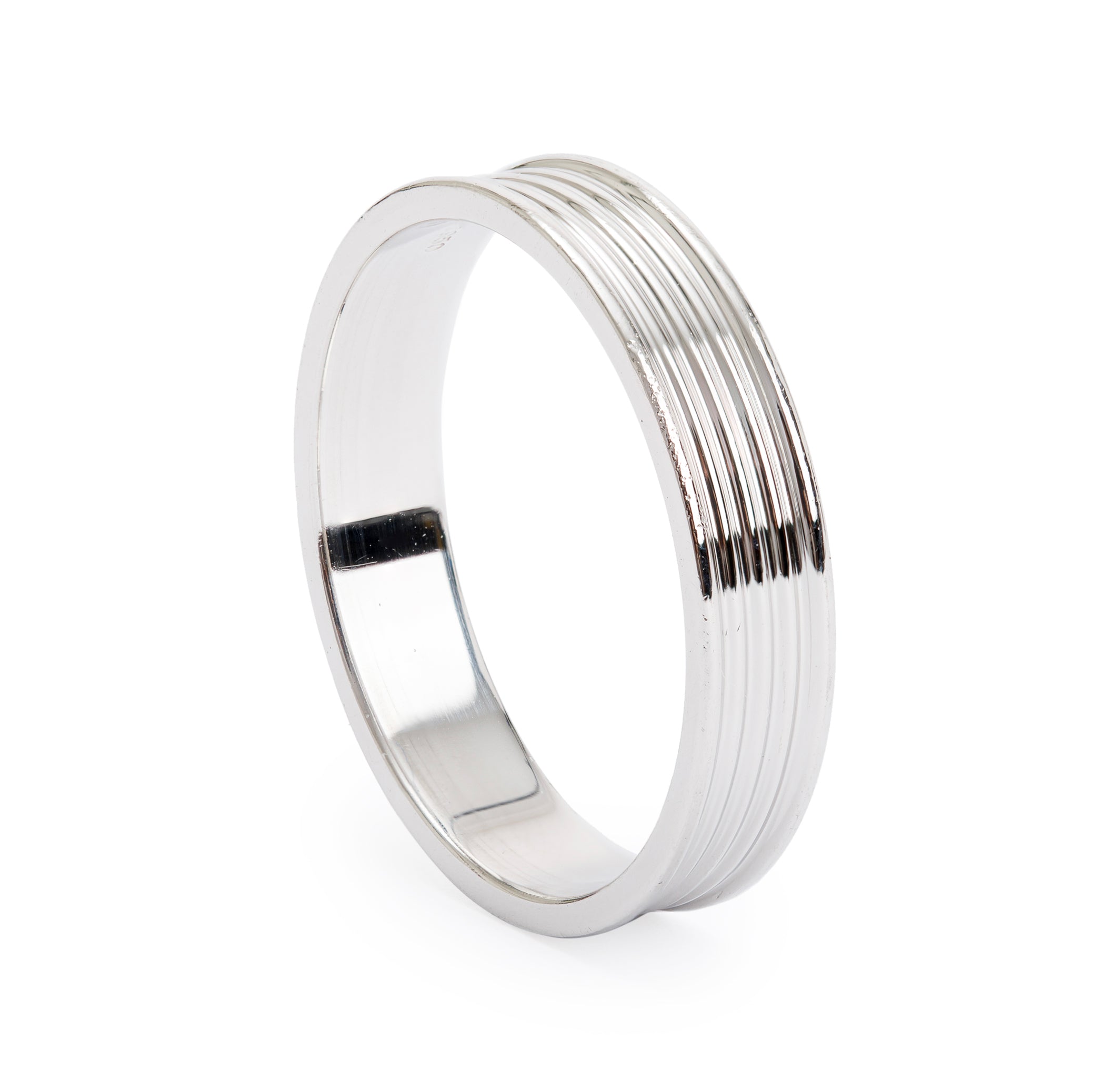 Tiffany & Co. Platinum 5MM Wedding Band Ring, Size 11.75