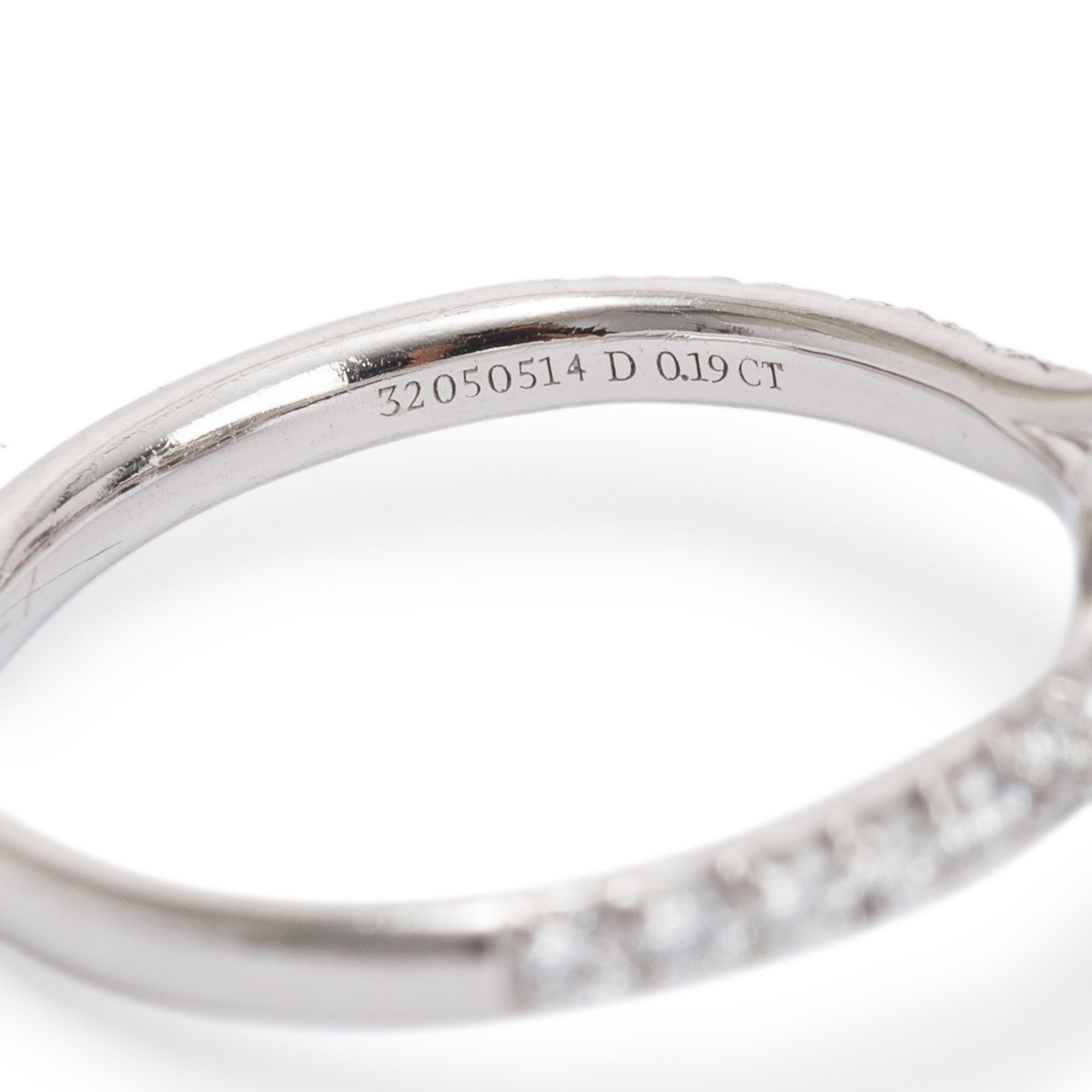 Tiffany & Co. Platinum Cushion-Cut Diamond Soleste Double Halo Engagement Ring w/ Box & Papers
