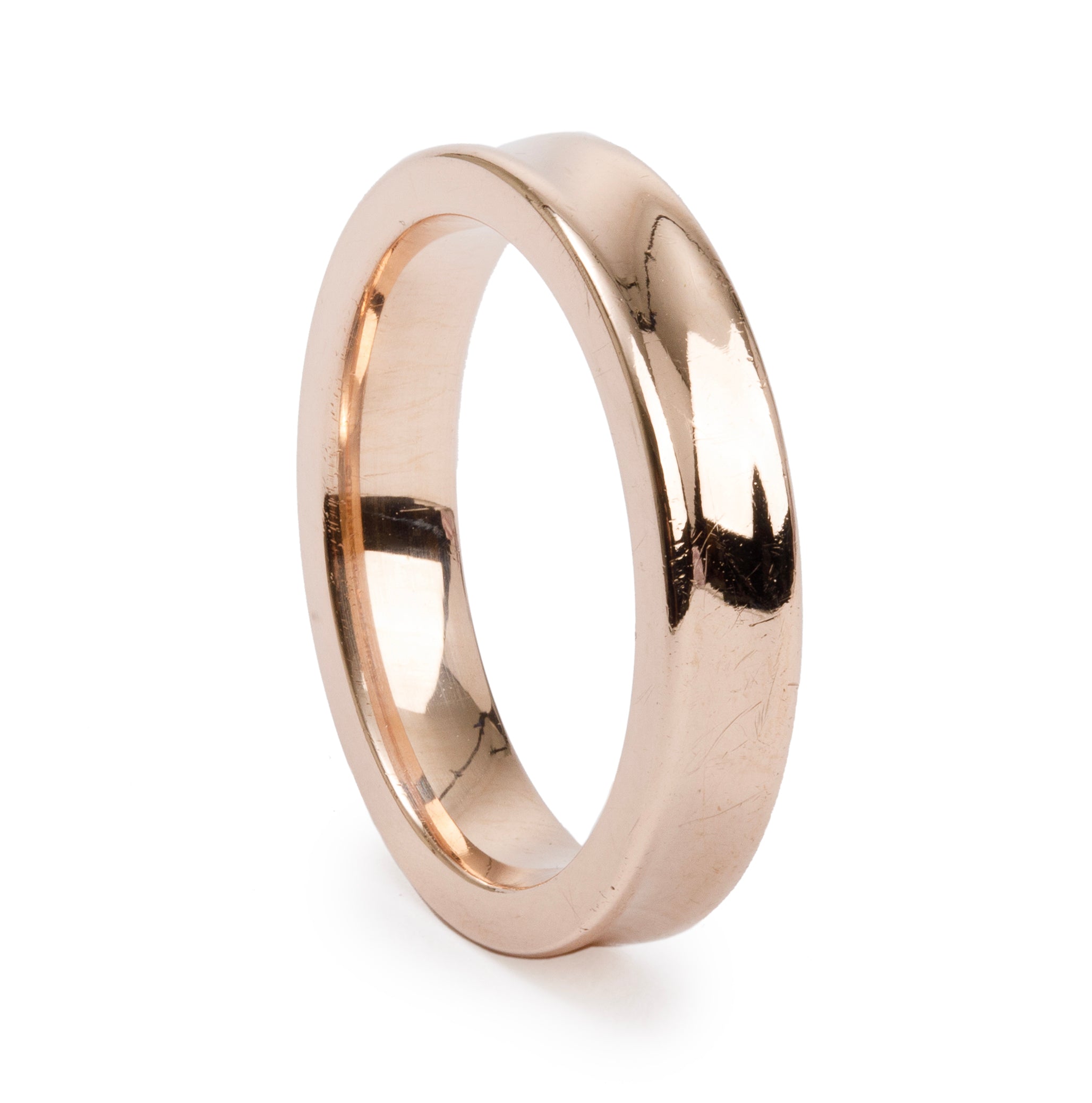 Tiffany & Co. Rubedo Metal 1837 Narrow Ring, Size 5.5