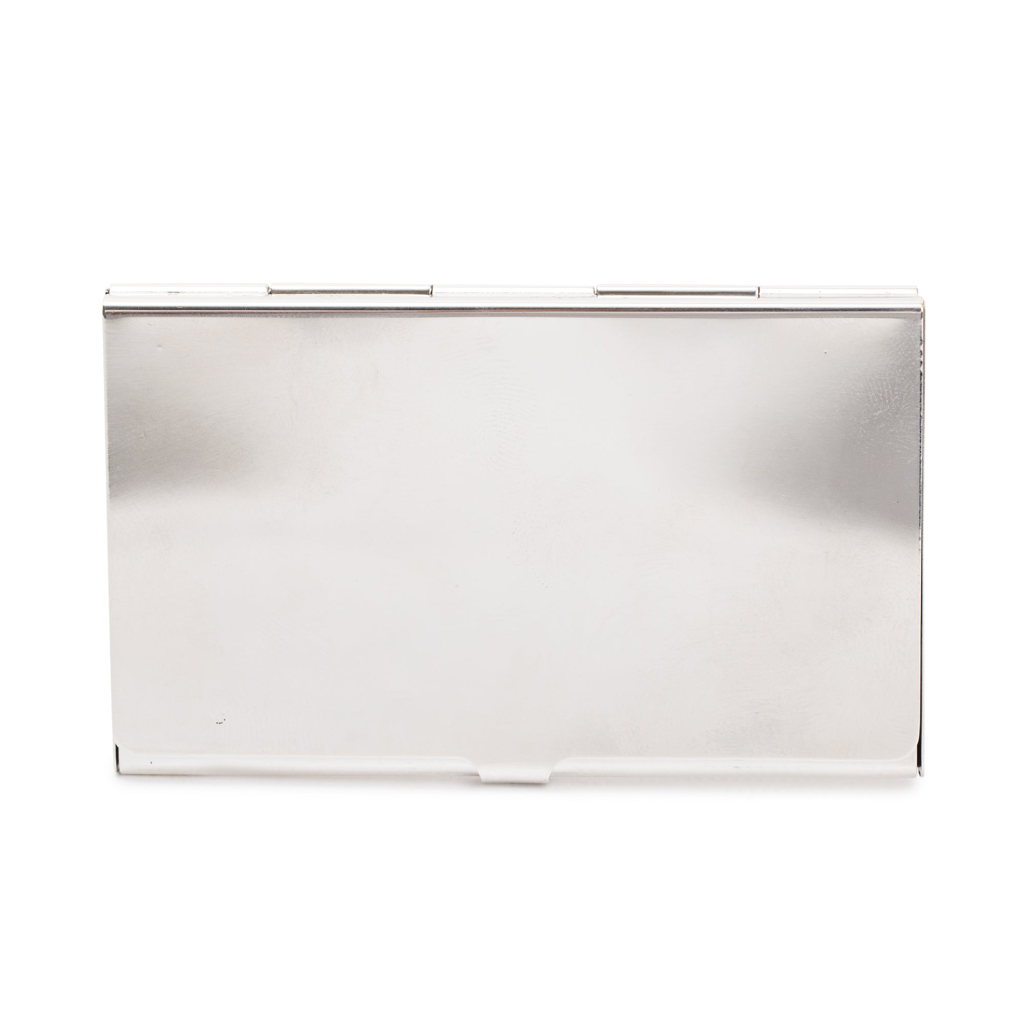 Tiffany & Co. Silver Plated Metal Card Holder w/ Box