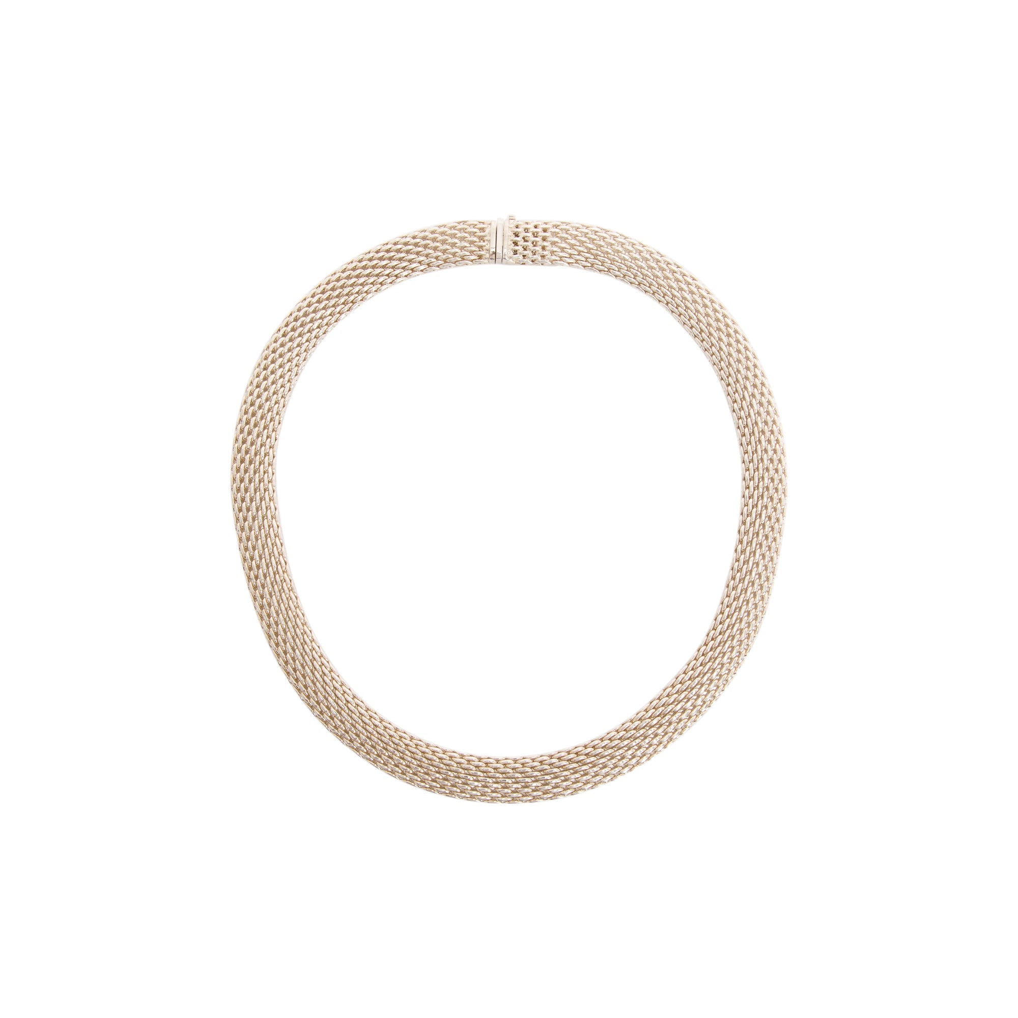 Tiffany & Co. Somerset Mesh Collar Necklace