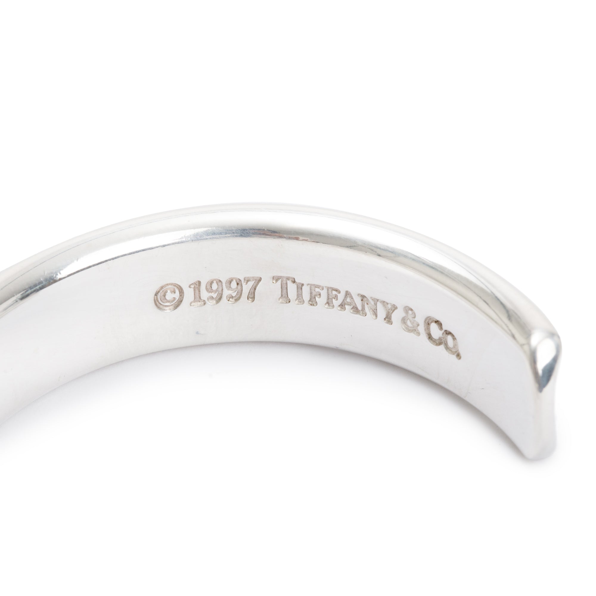 Tiffany & Co. Sterling Silver 1837 12 MM Cuff