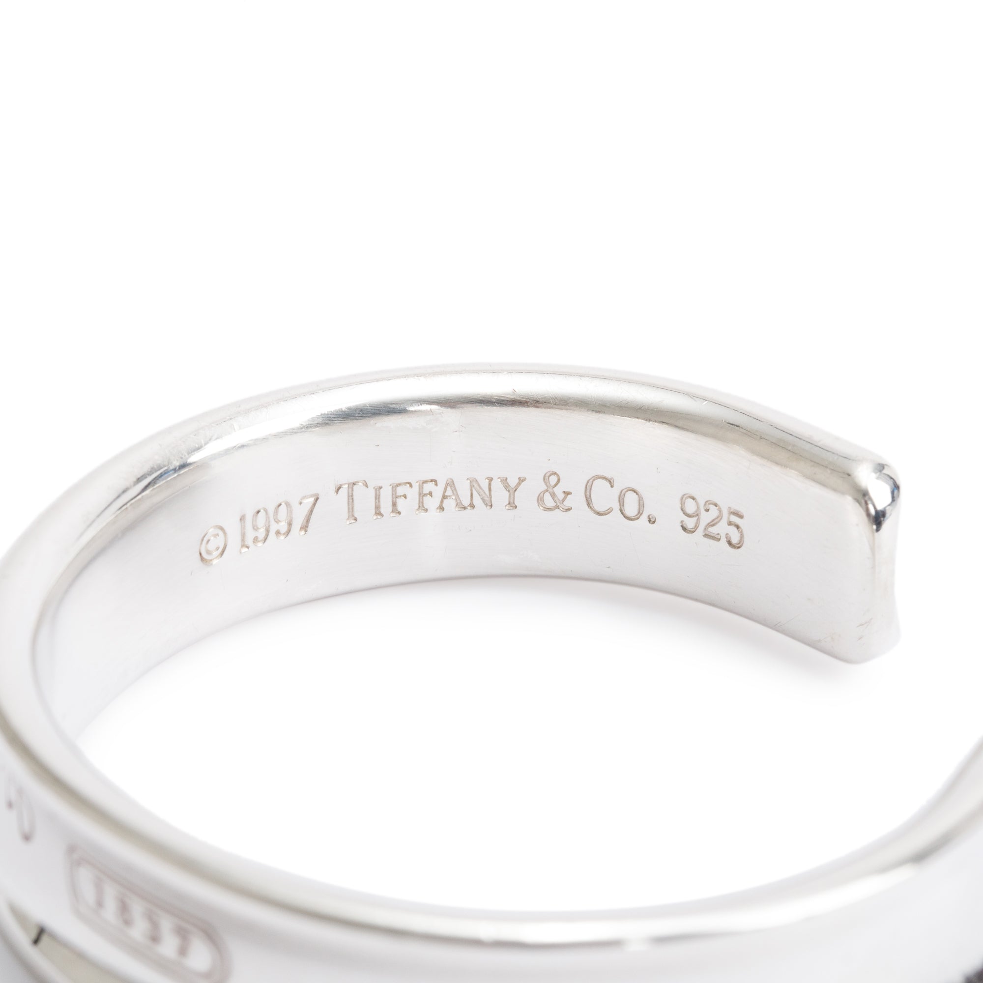 Tiffany & Co. Sterling Silver 1837 12 MM Cuff