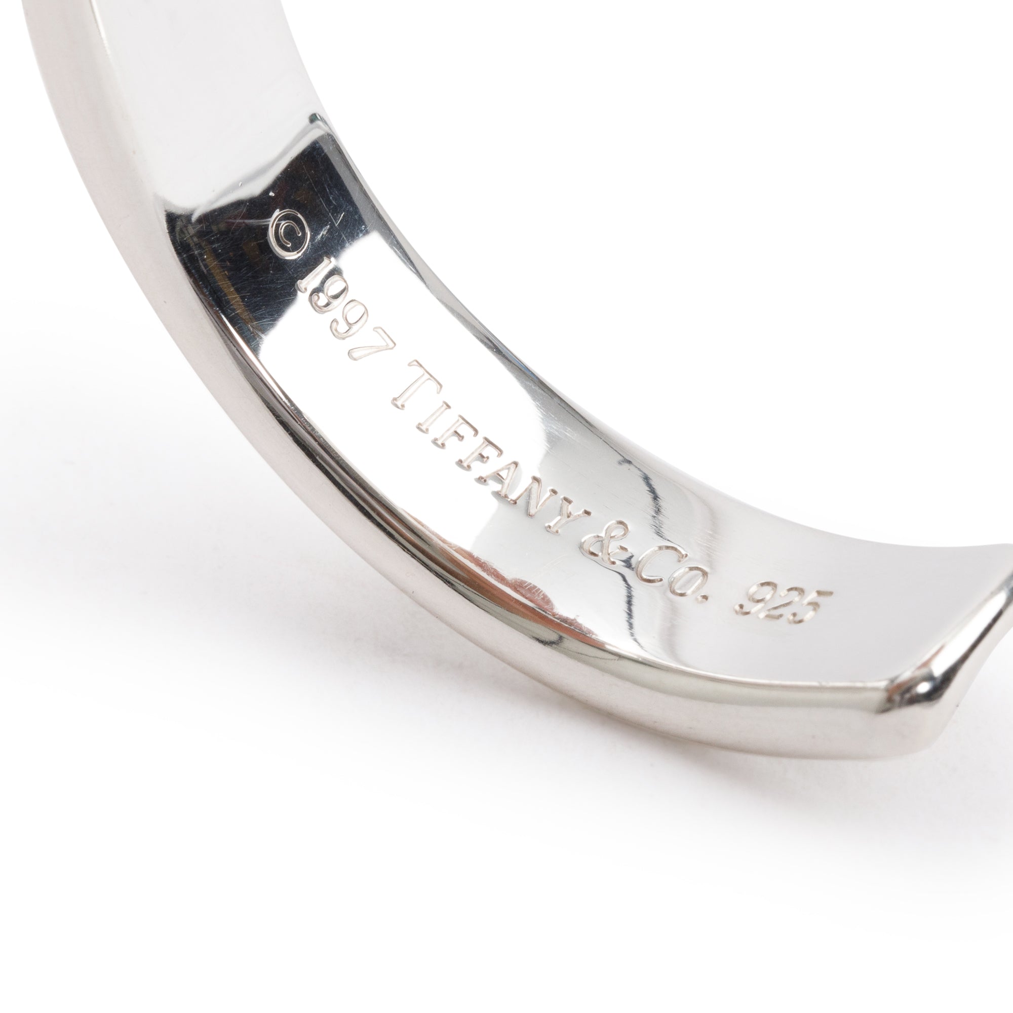 Tiffany & Co. Sterling Silver 1837 12 MM Cuff