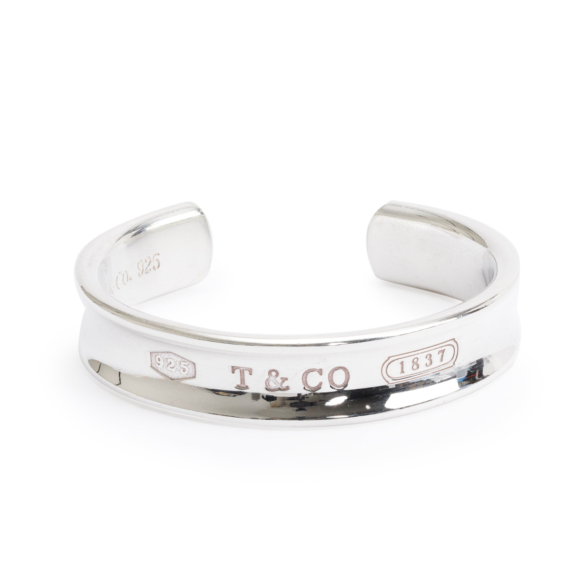 Tiffany & Co. Sterling Silver 1837 12 MM Cuff