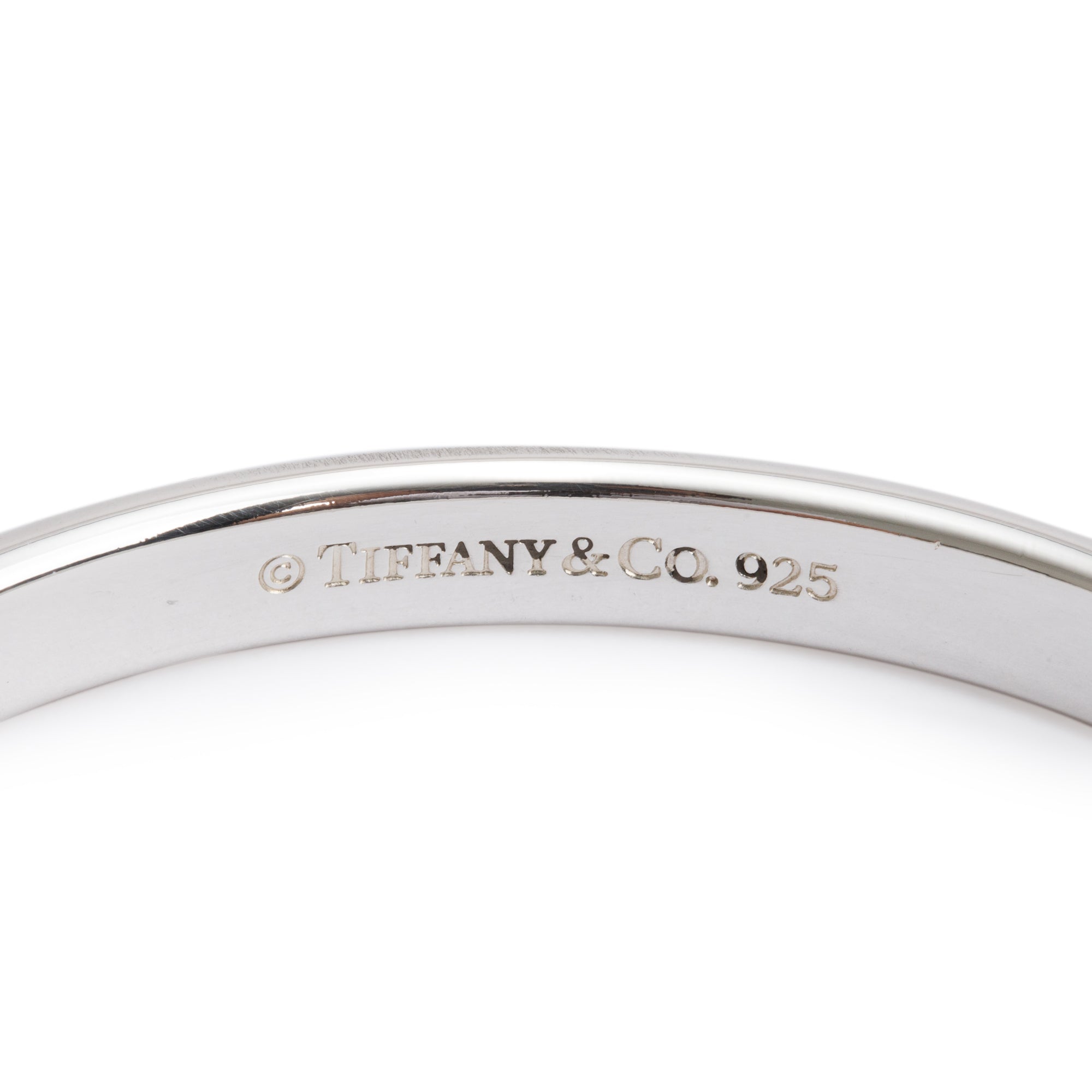 Tiffany & Co. Sterling Silver 1837 Bangle Bracelet