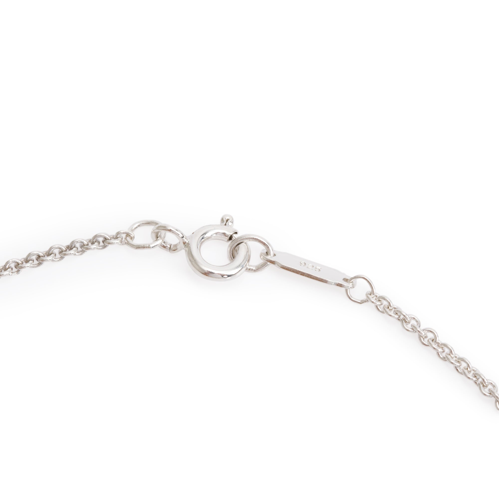 Tiffany & Co. Sterling Silver 1837 Concave Pendant Necklace