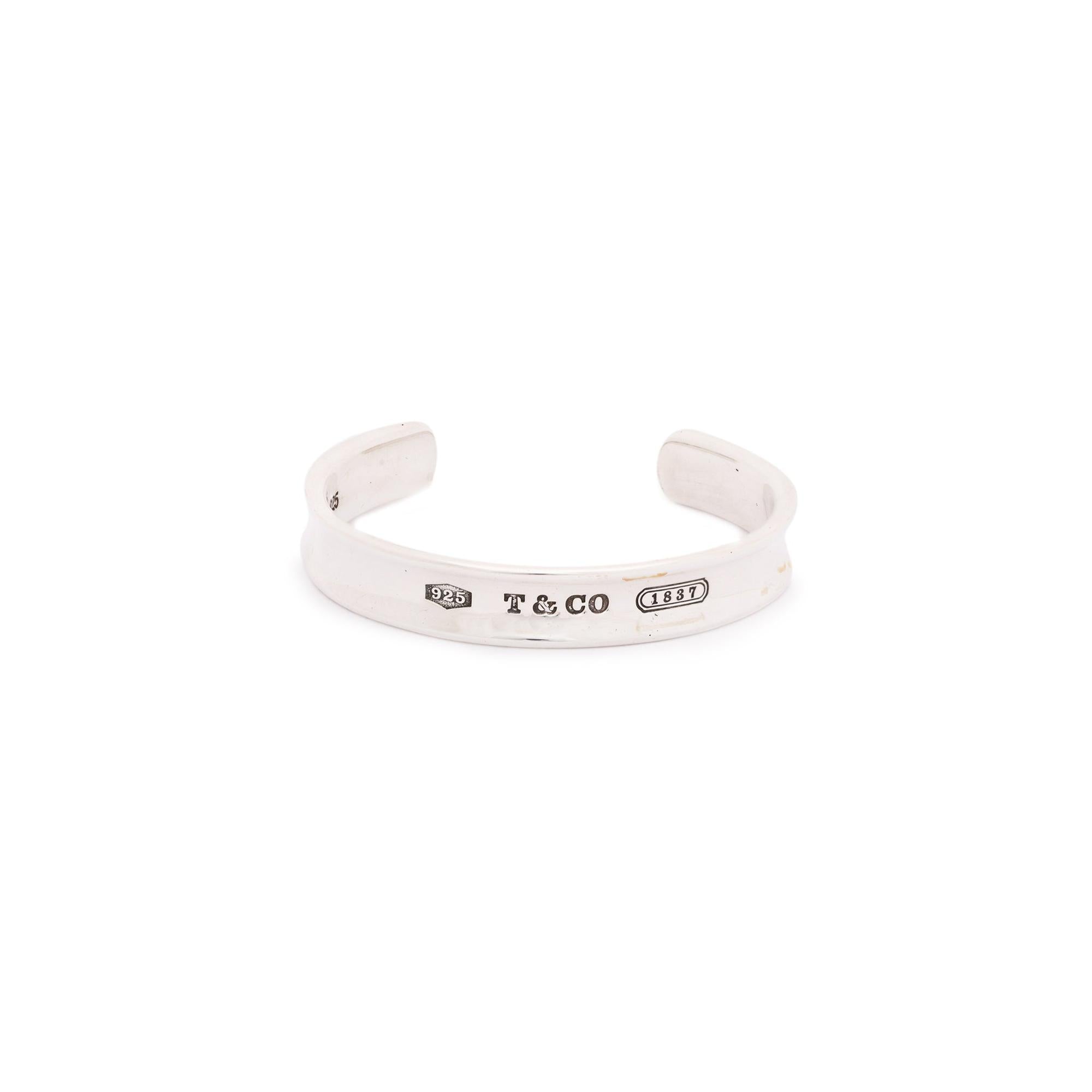 Tiffany & Co. Sterling Silver 1837 Cuff