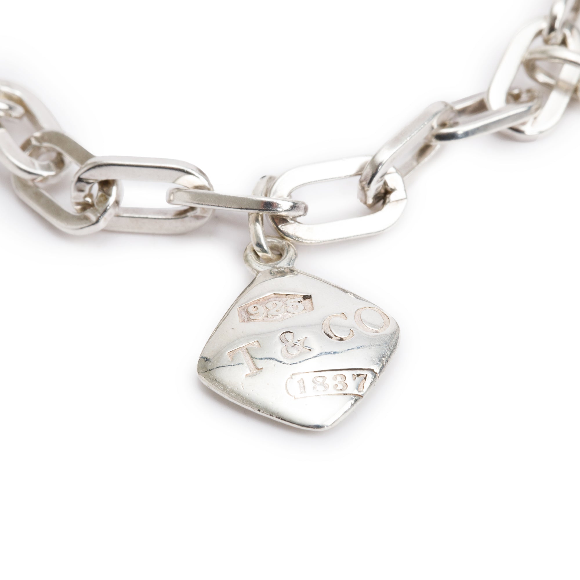 Tiffany & Co. Sterling Silver 1837 Elements Charm Bracelet