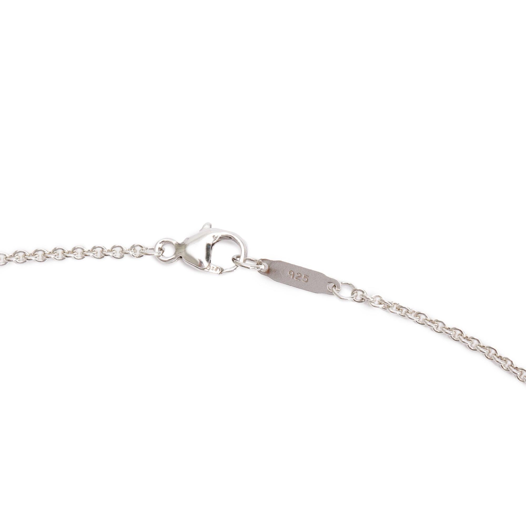 Tiffany & Co. Sterling Silver 1837 Lock Pendant Necklace