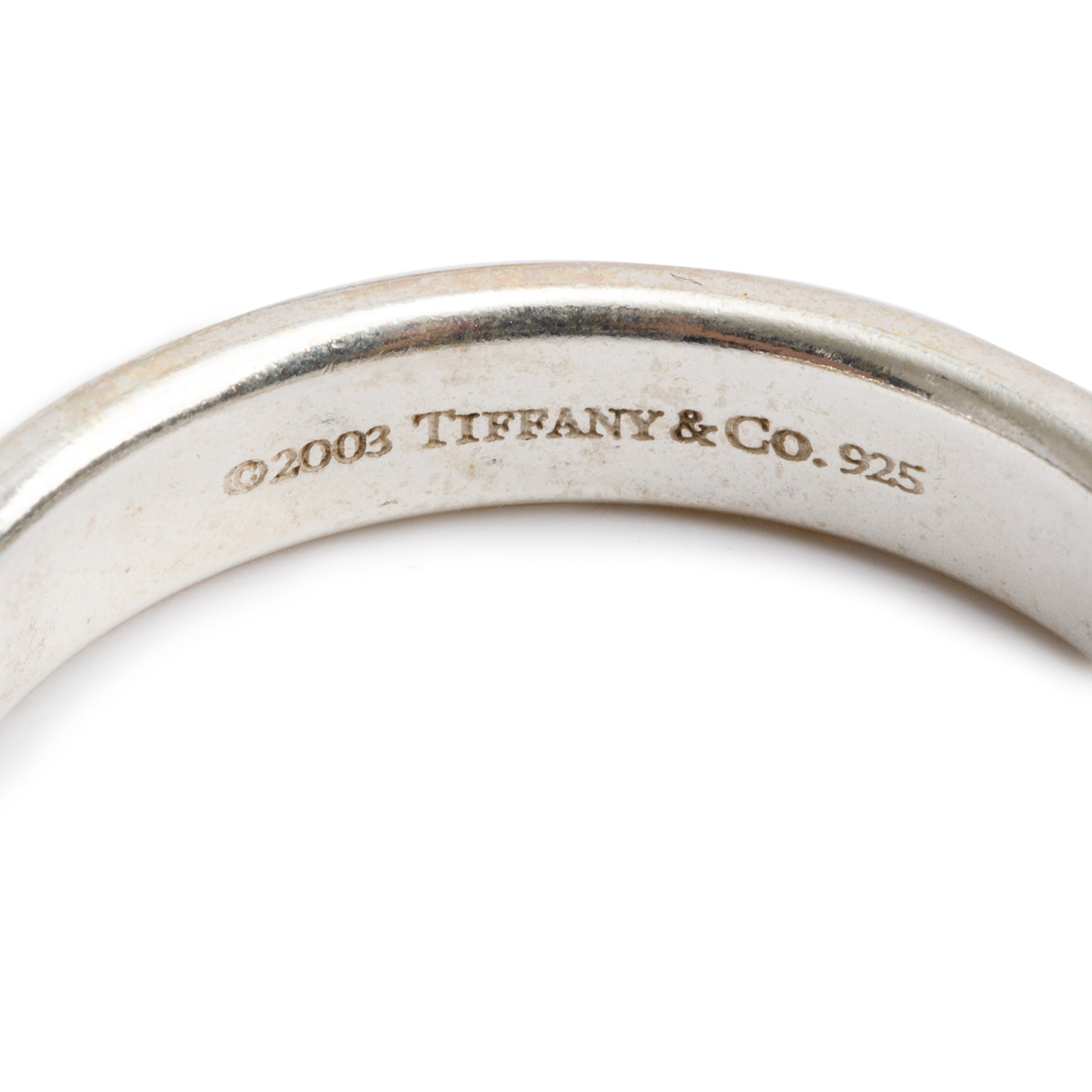 Tiffany & Co. Sterling Silver 1837 Medium Hoop Earrings
