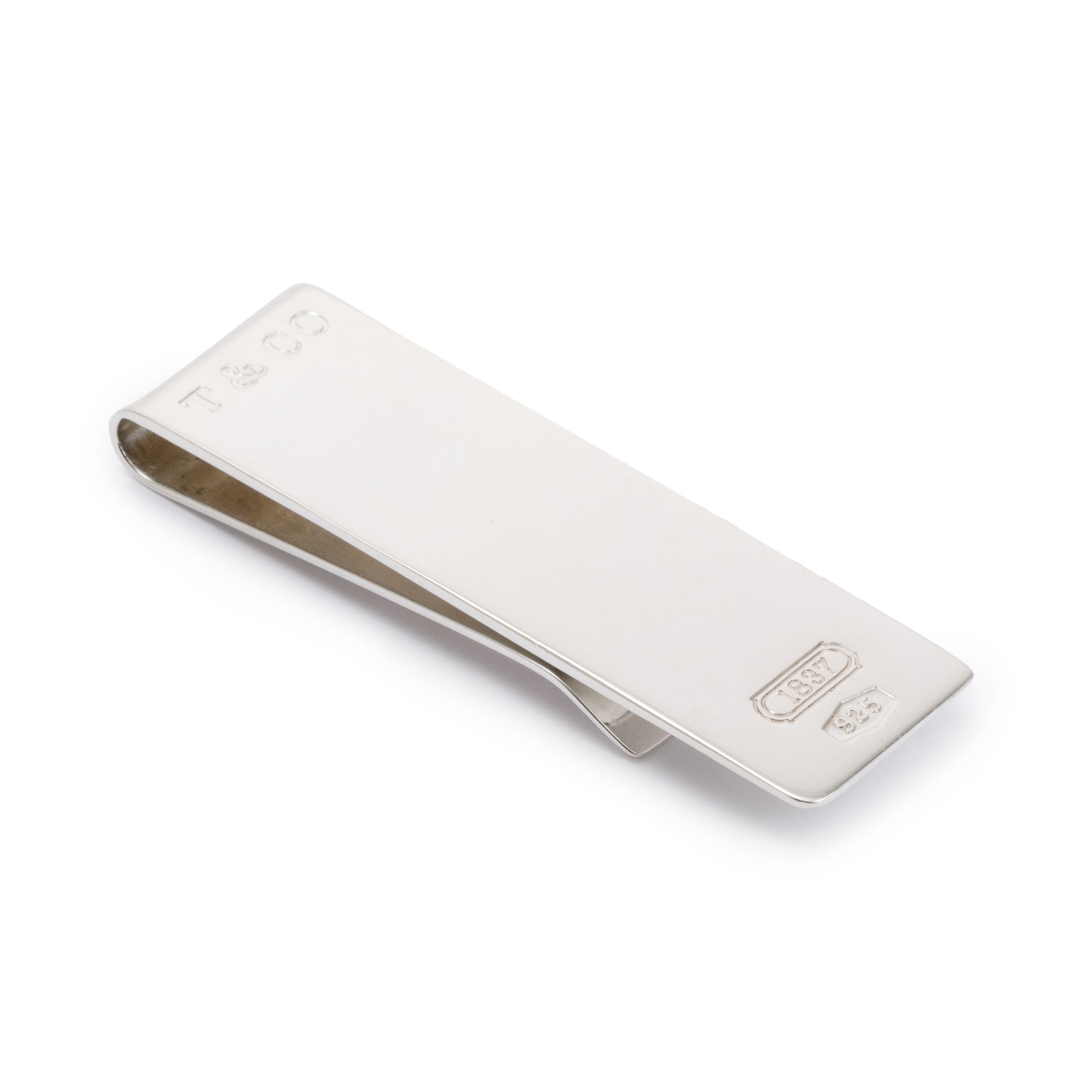 Tiffany & Co. Sterling Silver 1837 Money Clip