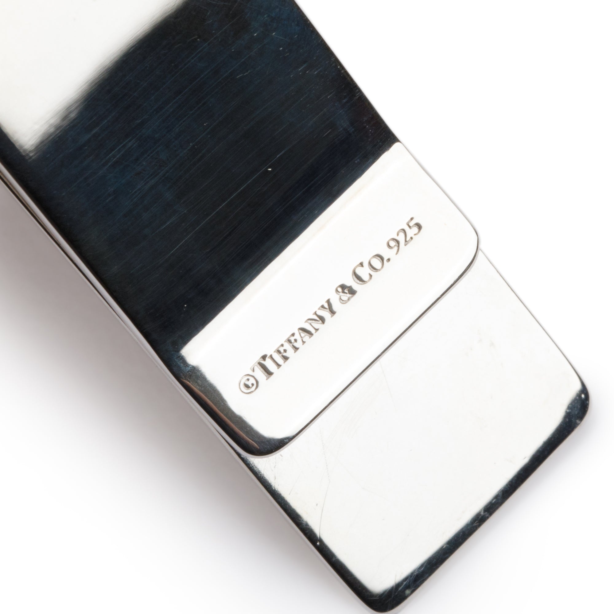 Tiffany & Co. Sterling Silver 1837 Money Clip