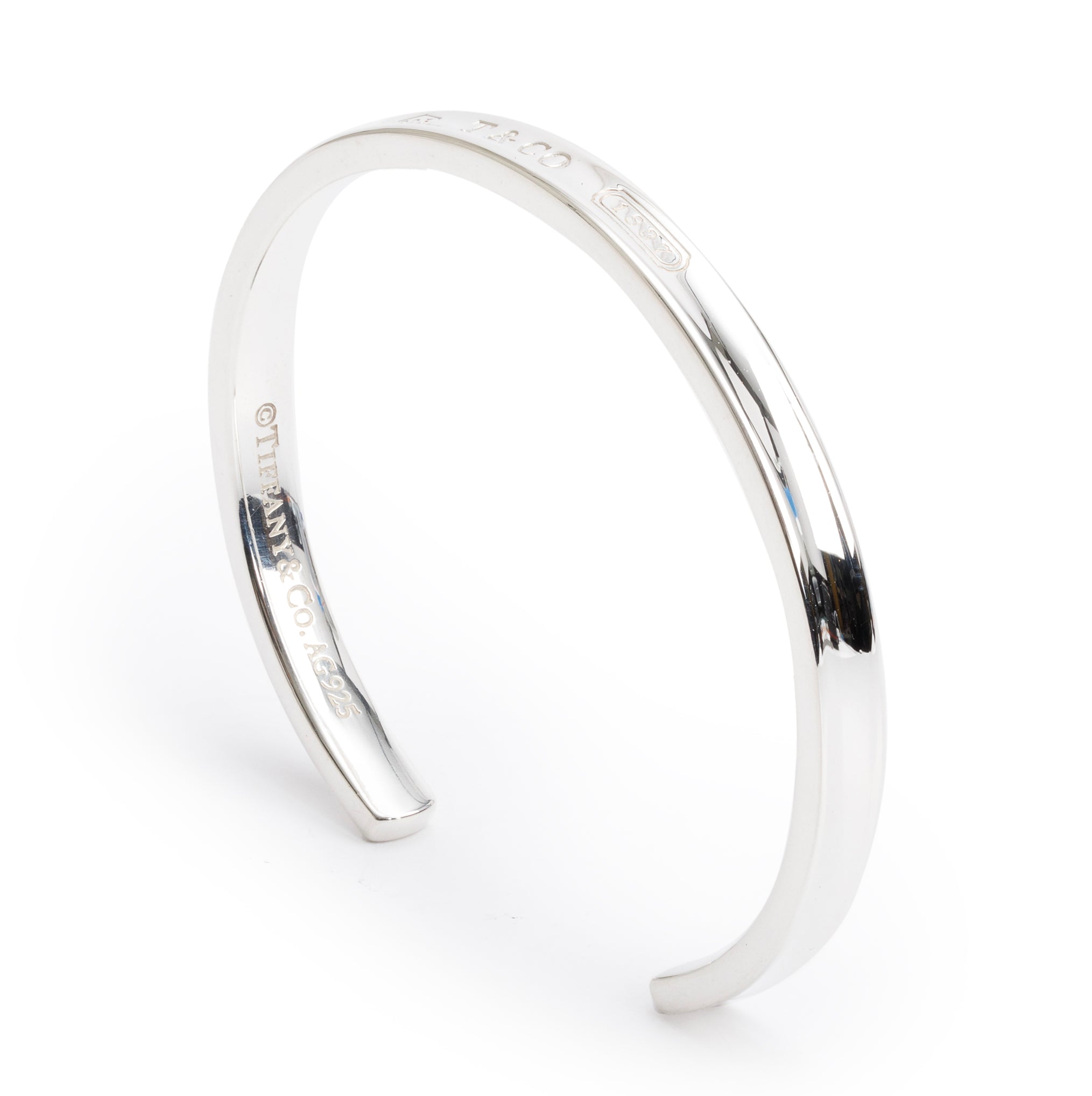 Tiffany & Co. Sterling Silver 1837 Narrow 5 MM Cuff