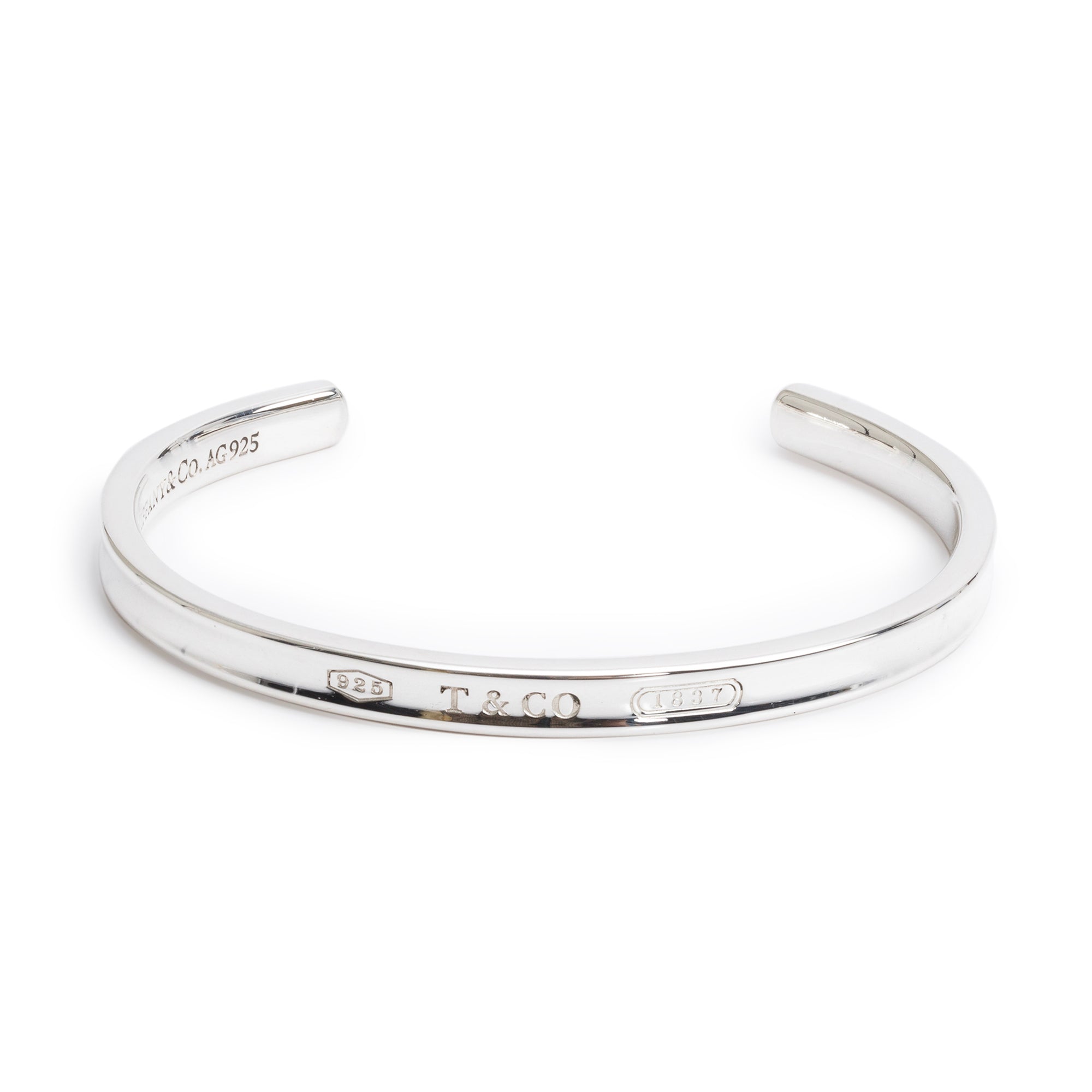 Tiffany & Co. Sterling Silver 1837 Narrow 5 MM Cuff