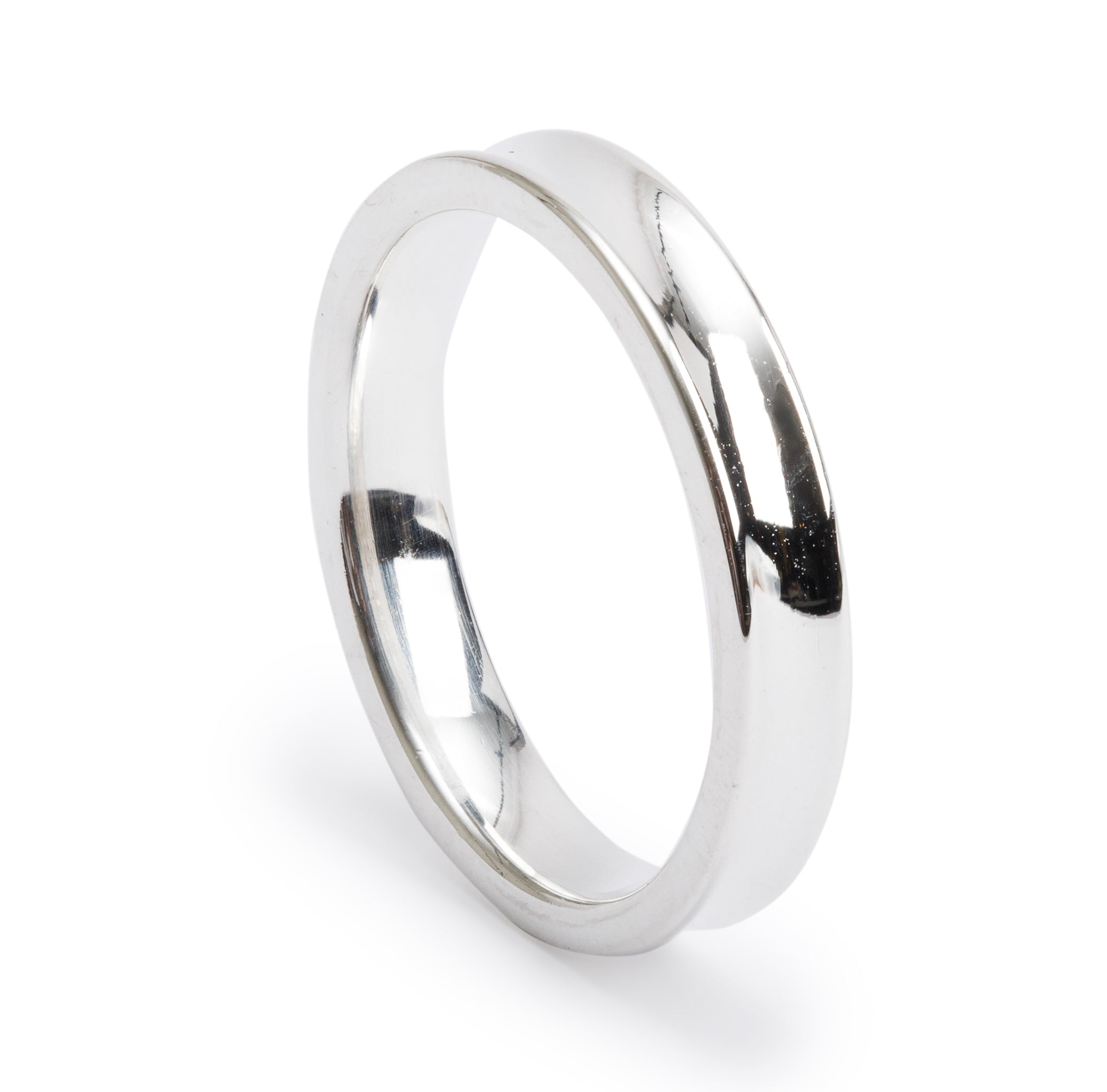 Tiffany & Co. Sterling Silver 1837 Narrow Ring, Size 9.25