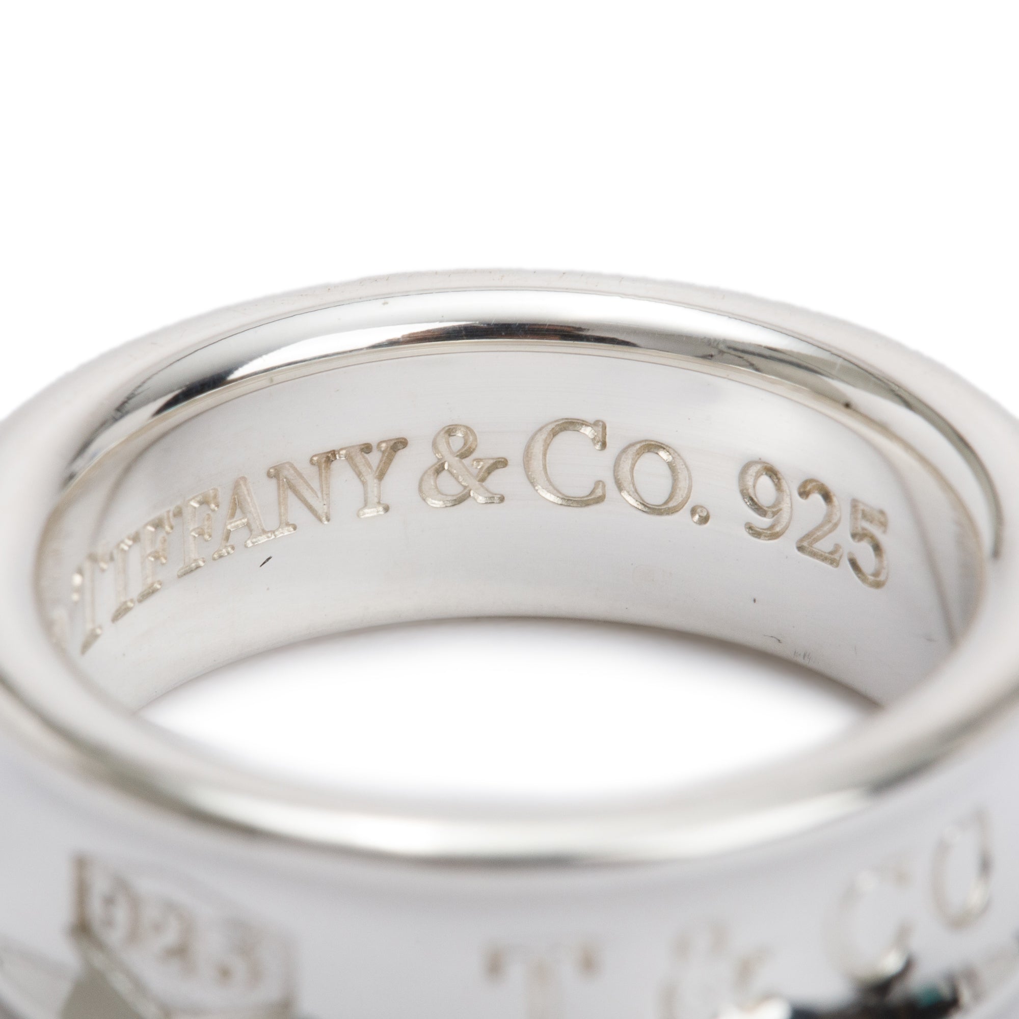 Tiffany & Co. Sterling Silver 1837 Ring, Size 6