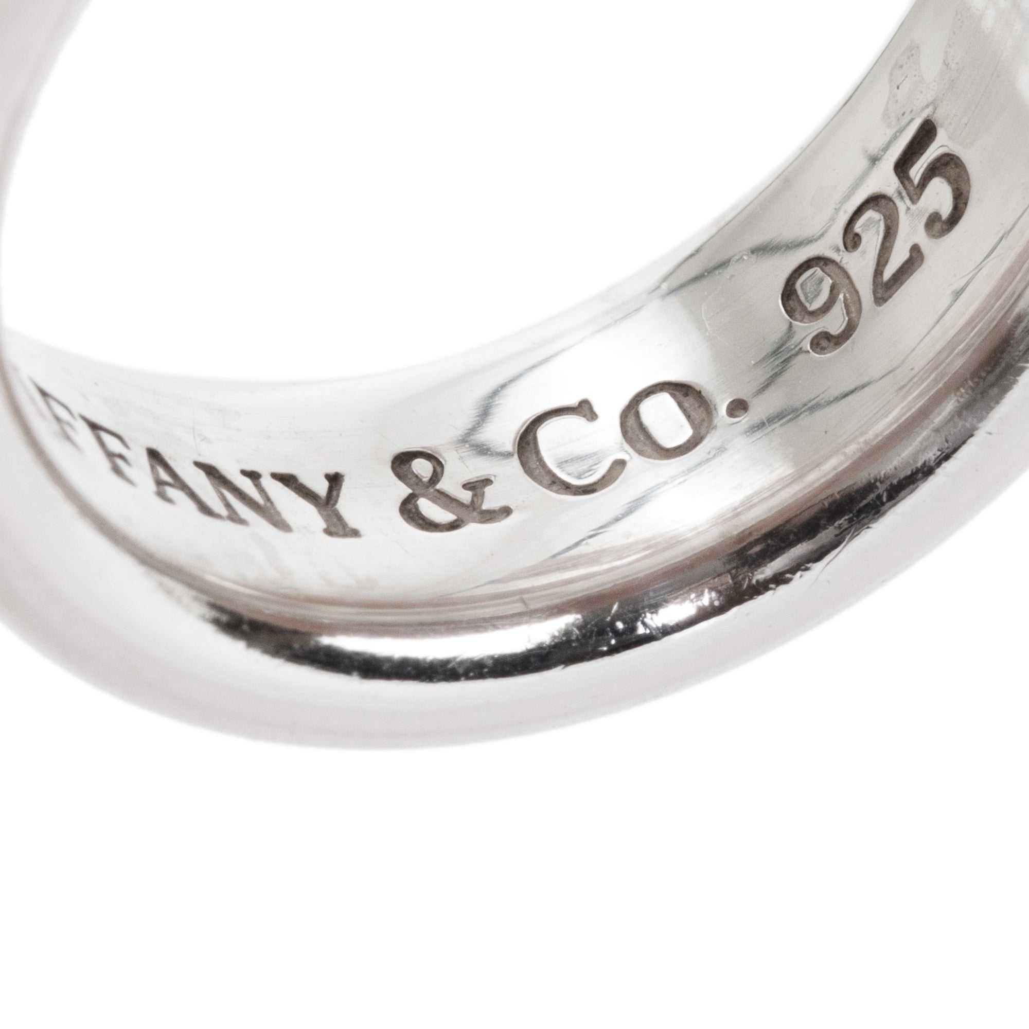 Tiffany & Co. Sterling Silver 1837 Ring, Size 6