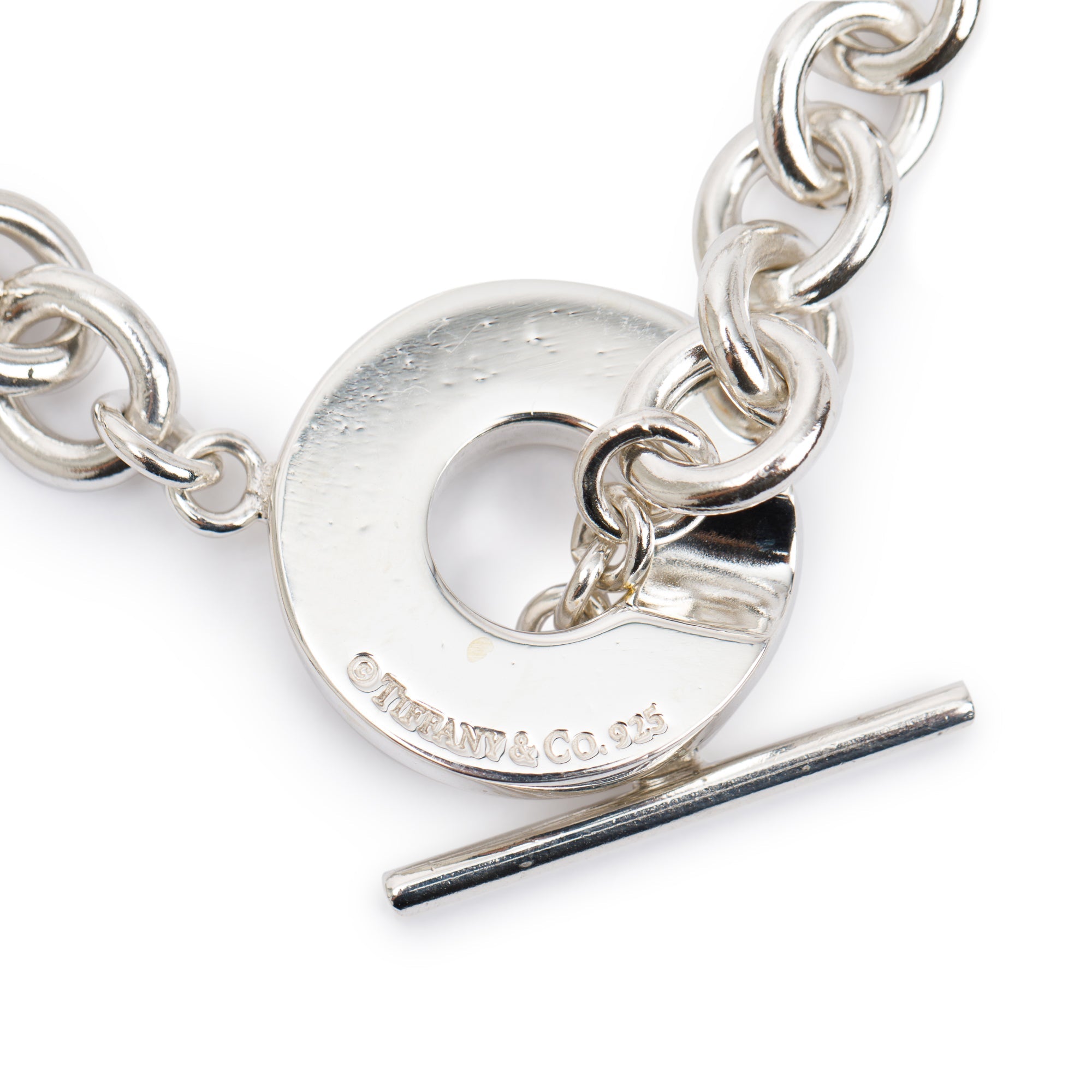 Tiffany & Co. Sterling Silver 1837 Toggle Bracelet