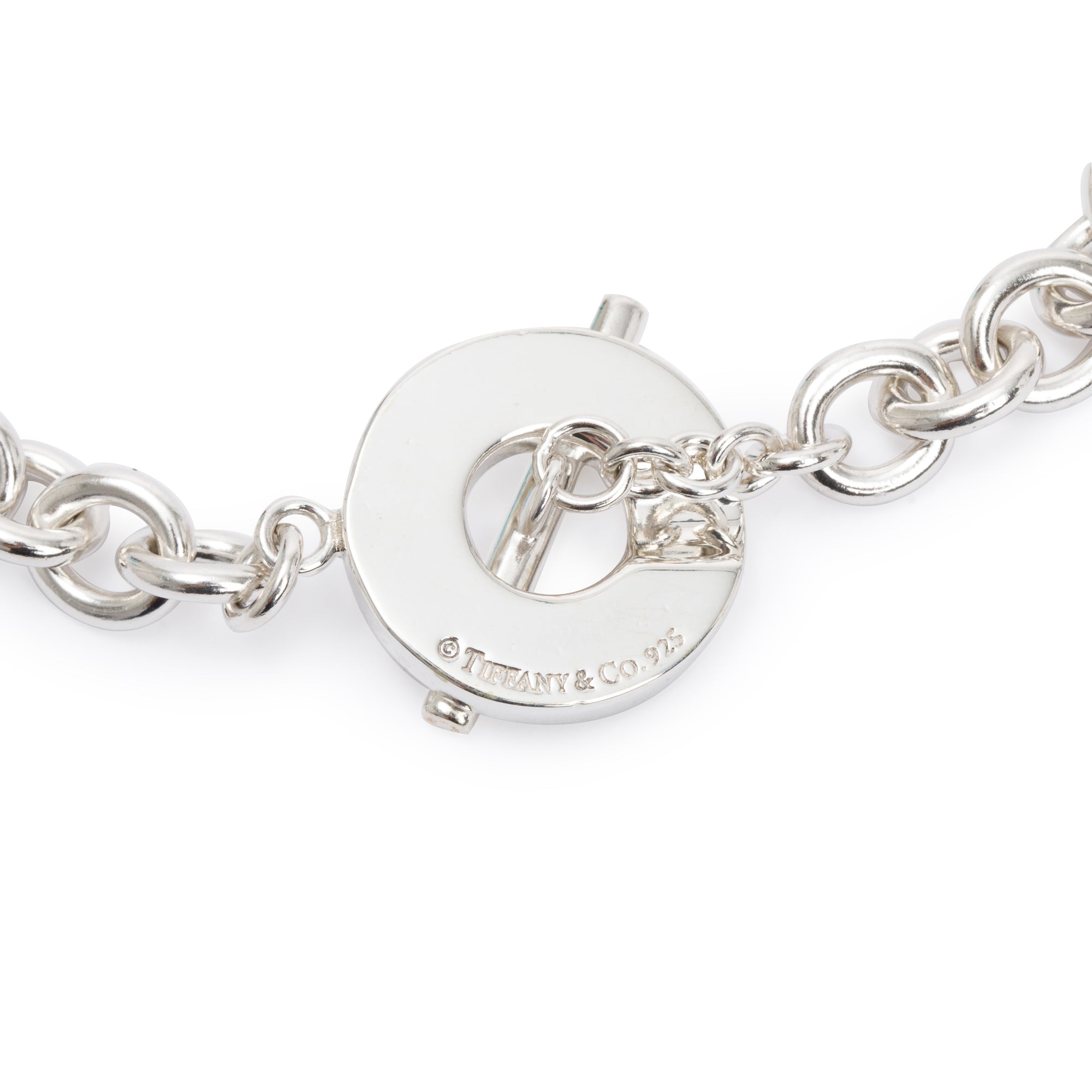 Tiffany & Co. Sterling Silver 1837 Toggle Necklace