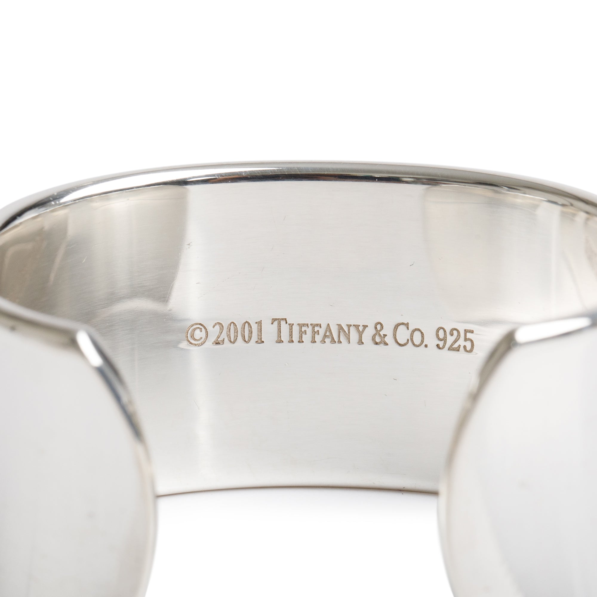 Tiffany & Co. Sterling Silver 1837 Wide Cuff Bracelet