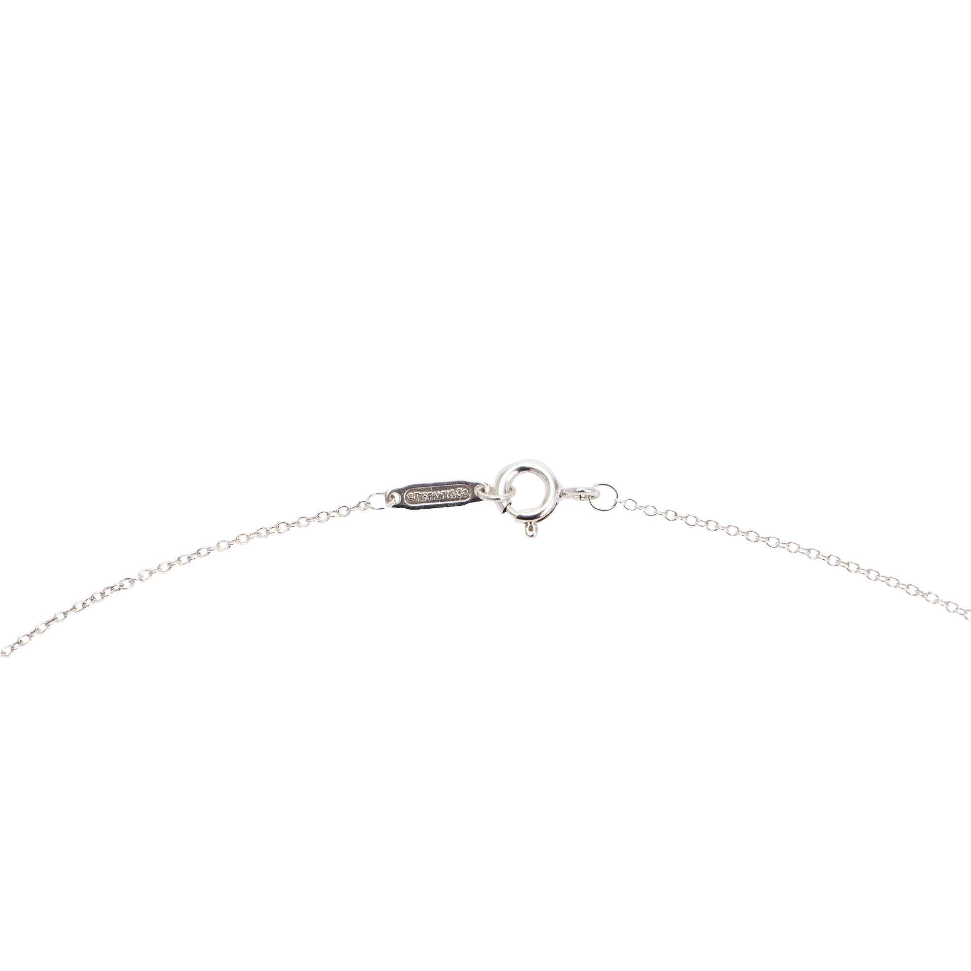 Tiffany & Co. Sterling Silver 2015 Nike Women's Marathon Pendant Necklace