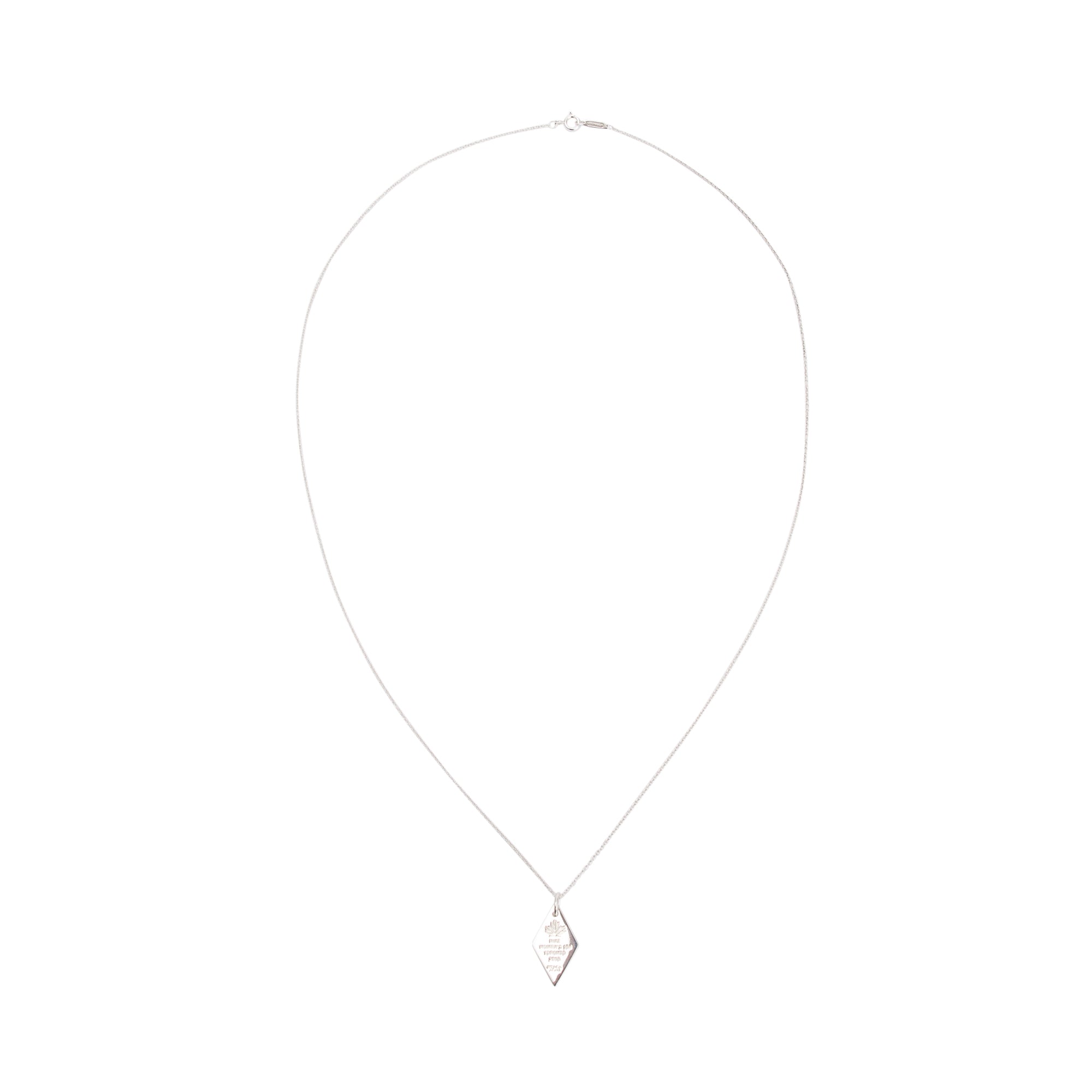 Tiffany & Co. Sterling Silver 2015 Nike Women's Marathon Pendant Necklace