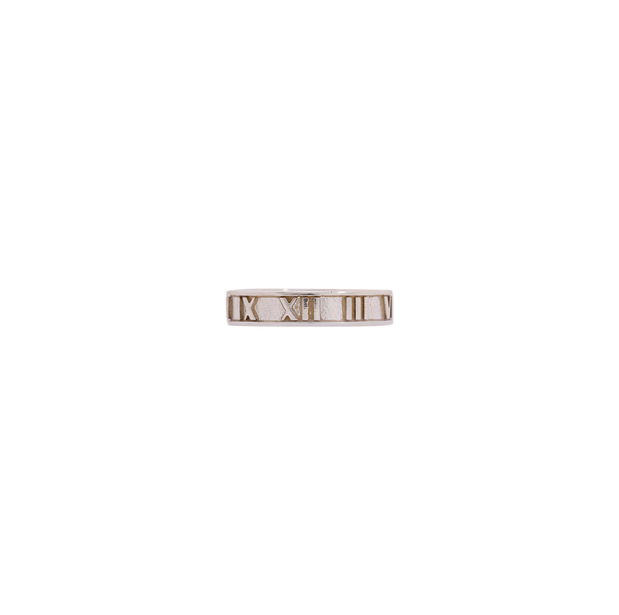 Tiffany & Co. Sterling Silver Atlas Narrow Ring