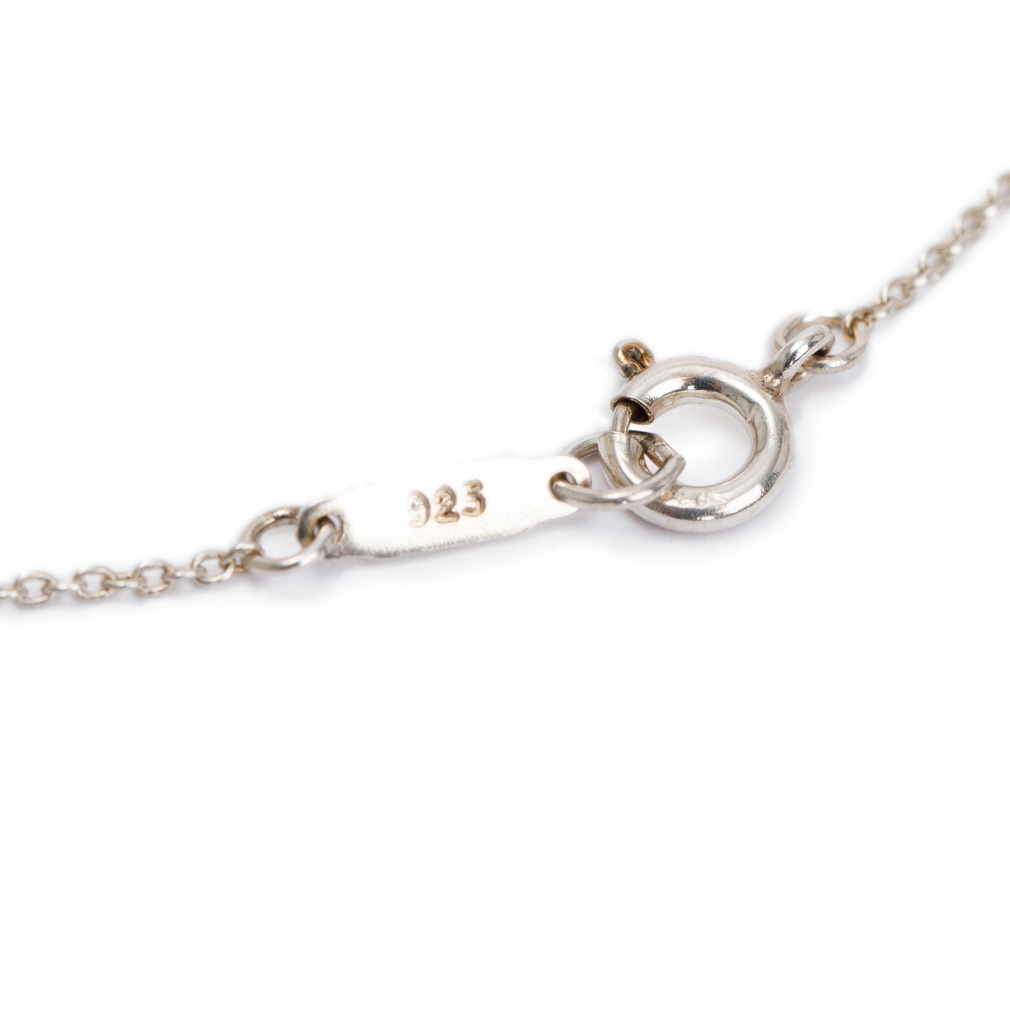 Tiffany & Co. Sterling Silver Atlas Pendant Necklace