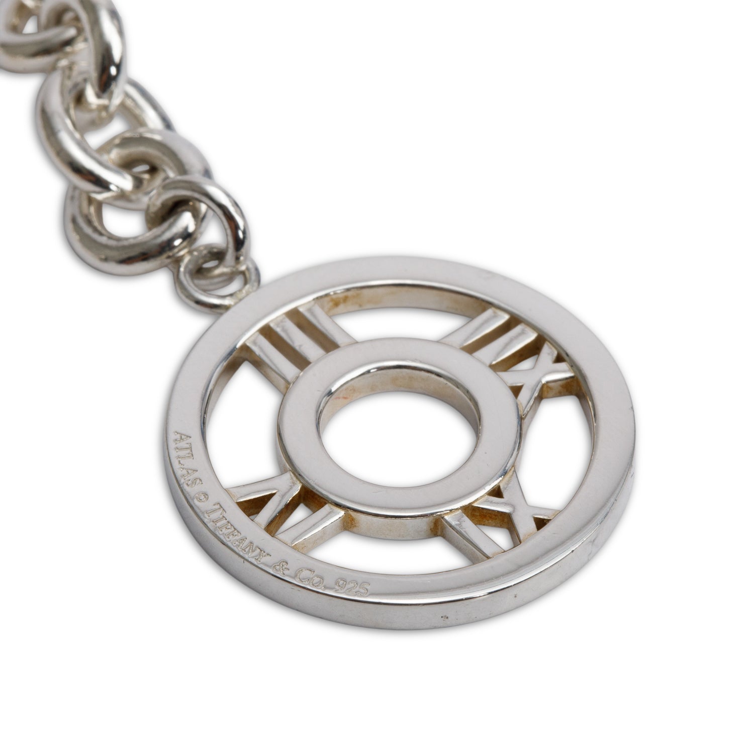 Tiffany & Co. Sterling Silver Atlas Toggle Necklace