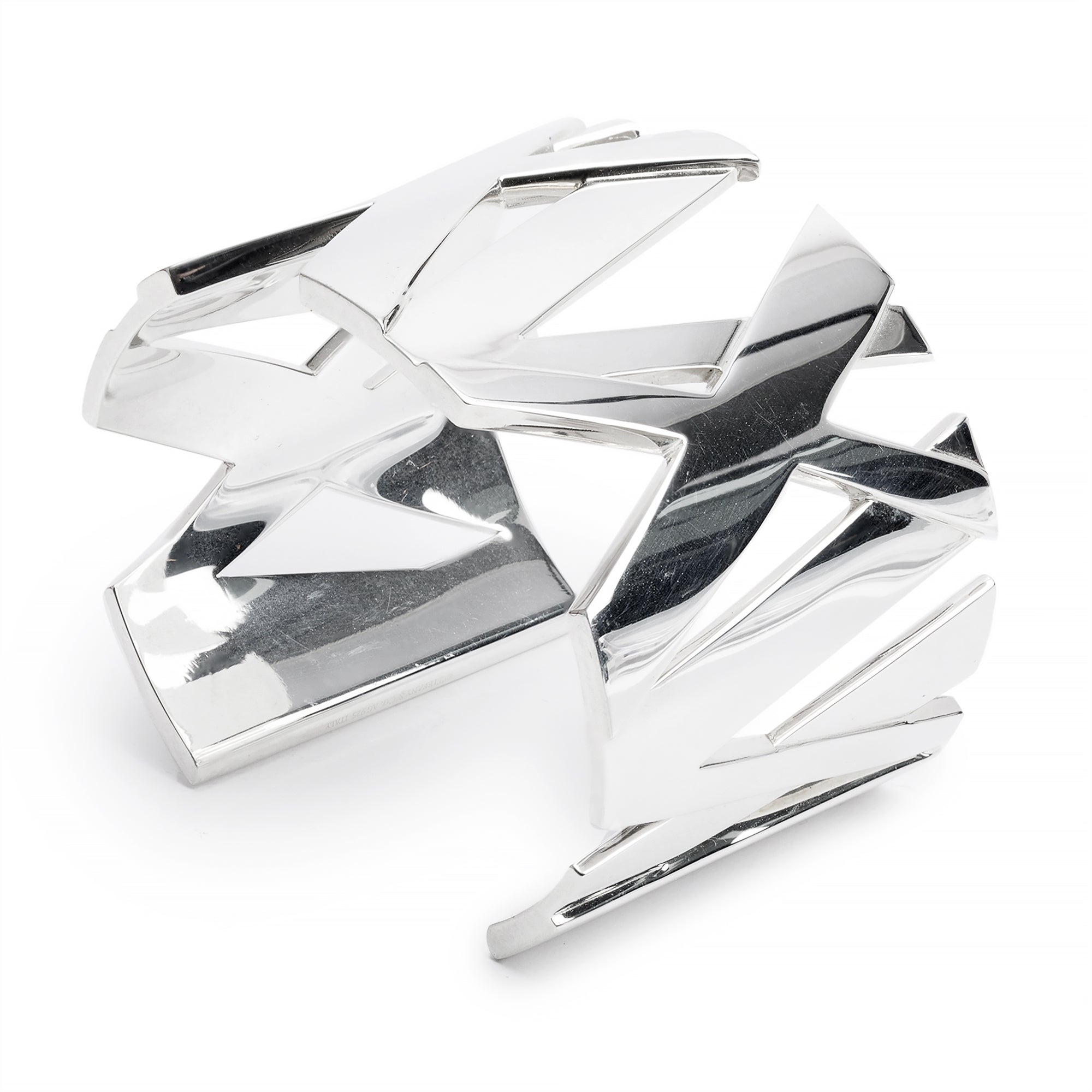 Tiffany & Co. Sterling Silver Atlas Weave Cuff Bracelet