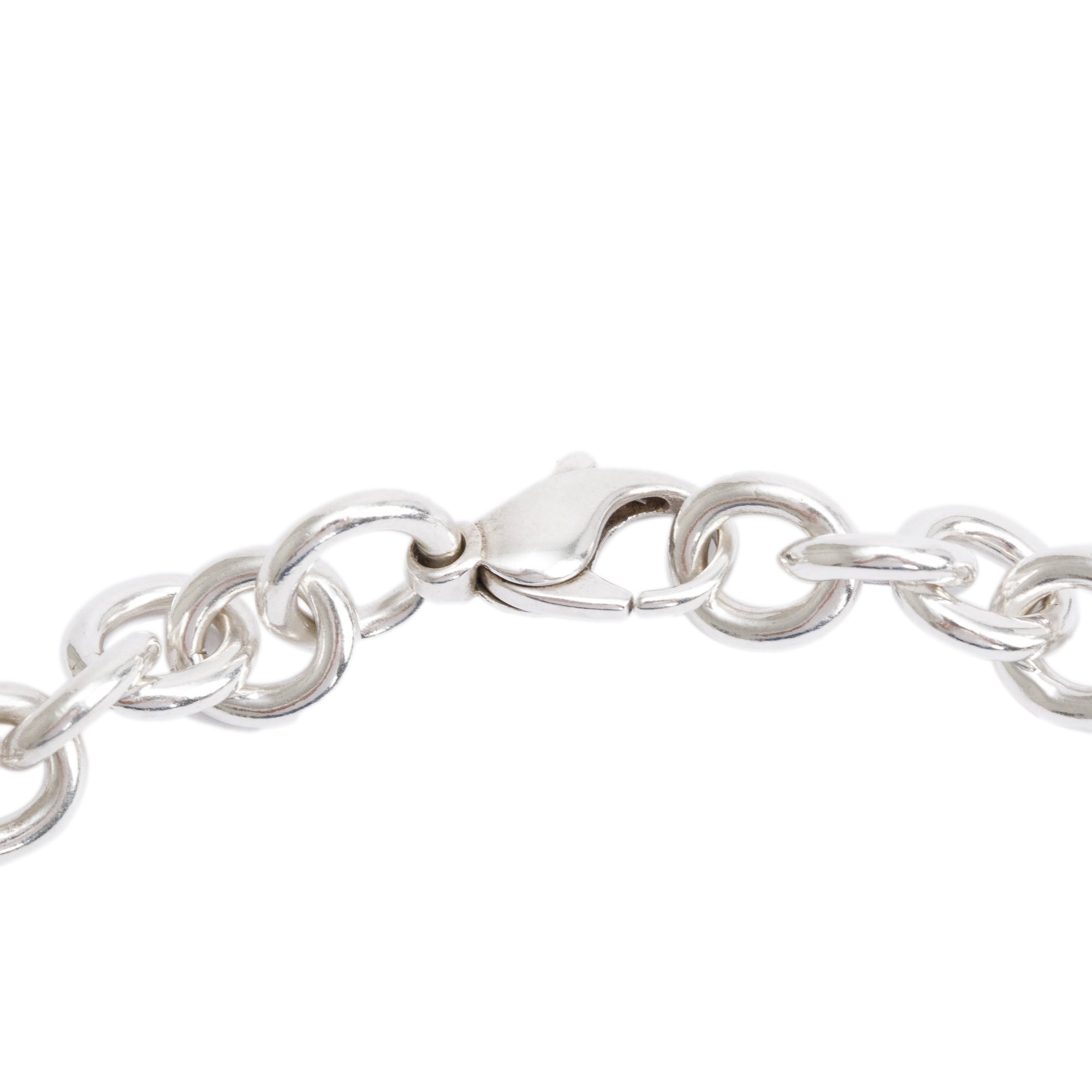 Tiffany & Co. Sterling Silver Circle Link Chain Necklace