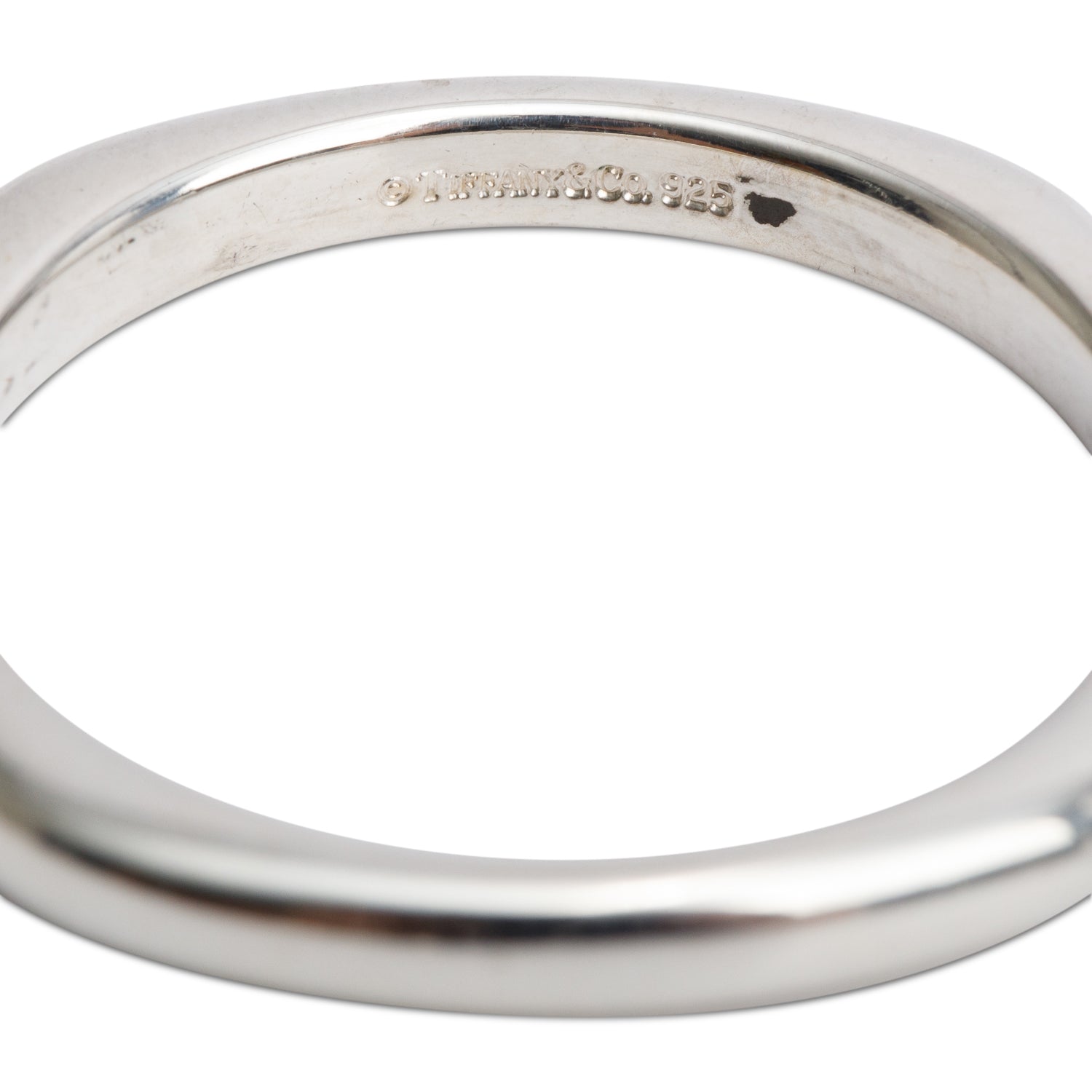 Tiffany & Co. Sterling Silver Cushion Square Hoop Earrings