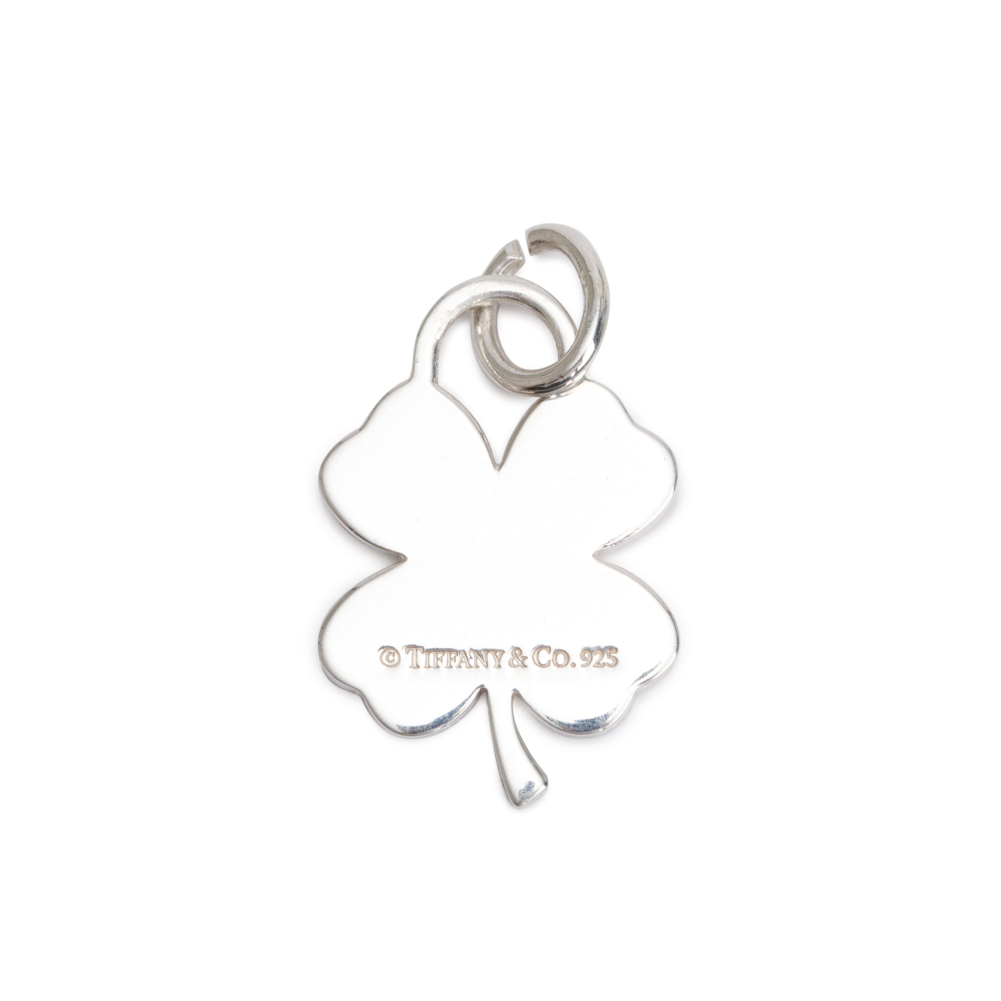 Tiffany & Co. Sterling Silver Four Leaf Clover Charm