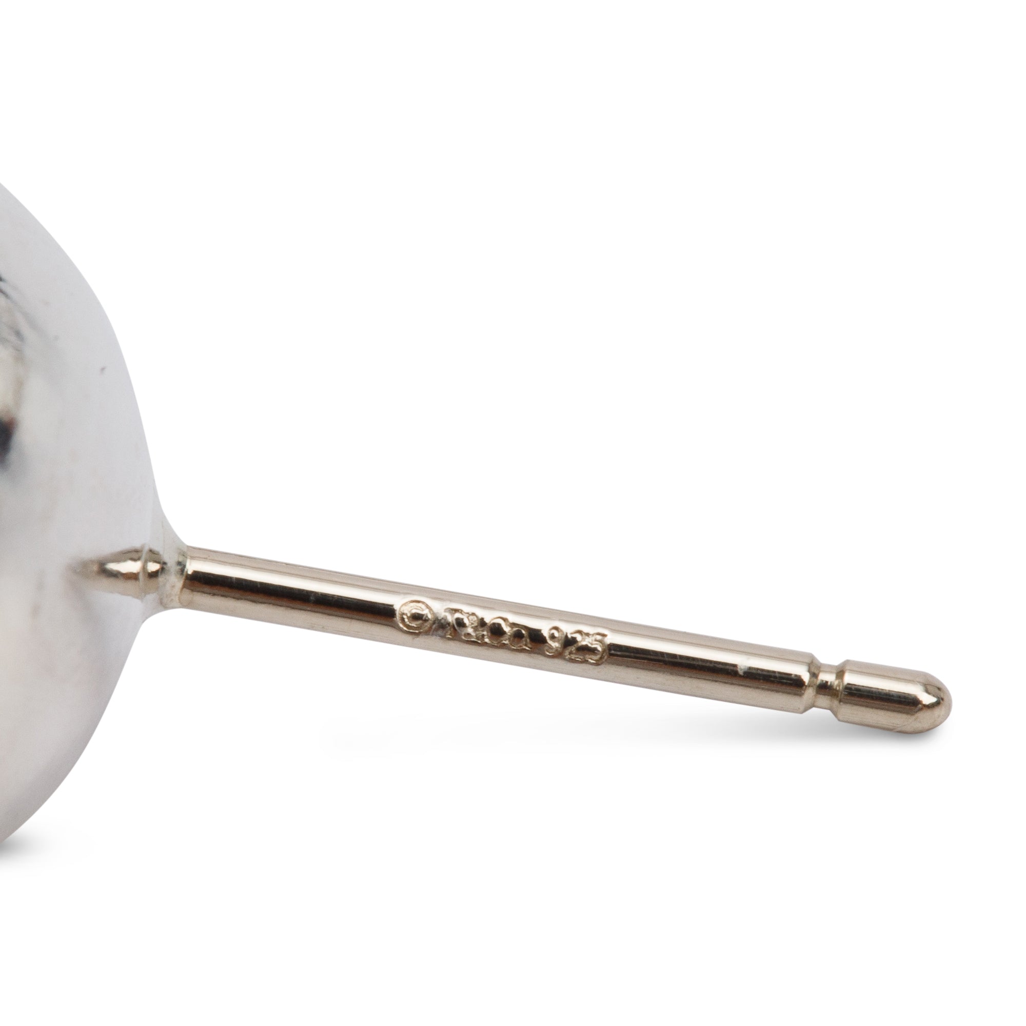 Tiffany & Co. Sterling Silver HardWear 10 MM Ball Earrings