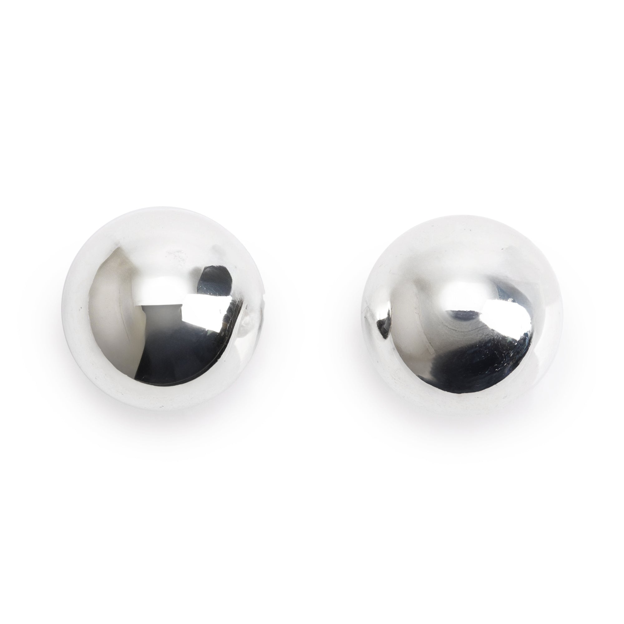Tiffany & Co. Sterling Silver HardWear 10 MM Ball Earrings