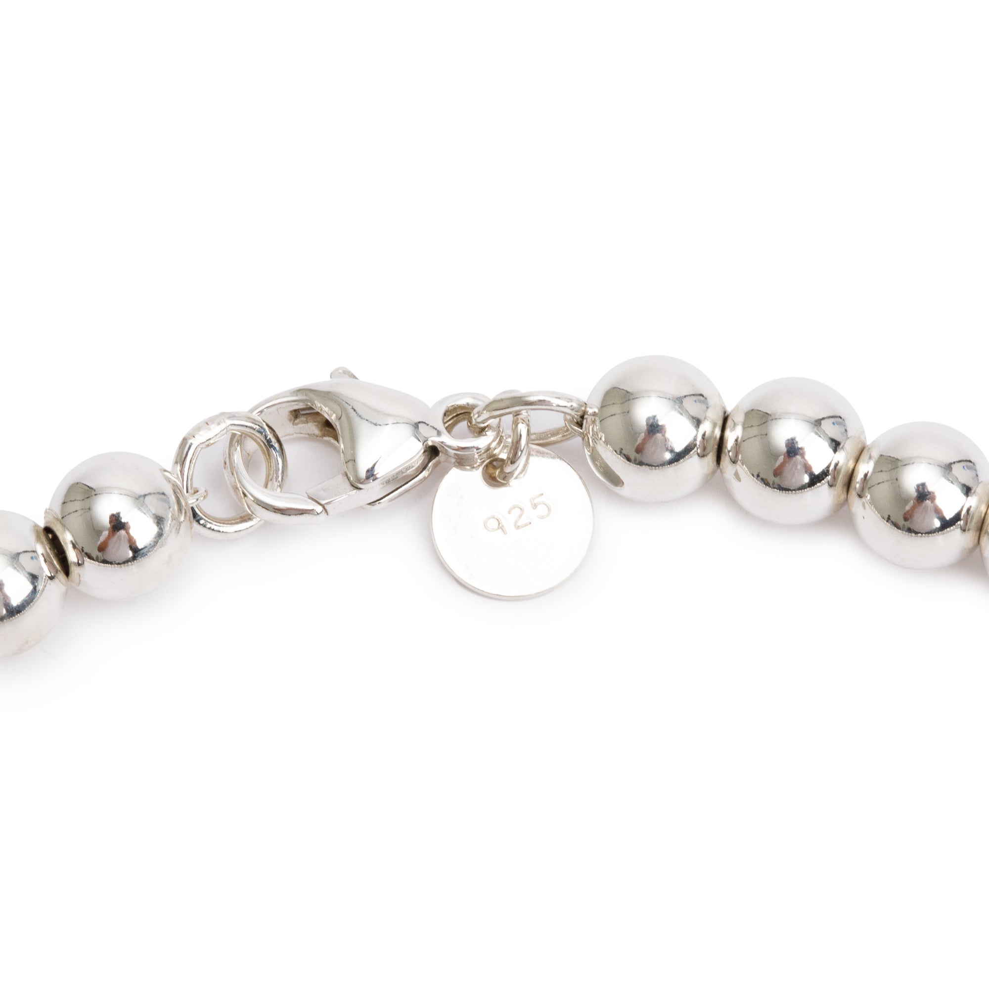 Tiffany & Co. Sterling Silver HardWear Graduated Ball Necklace